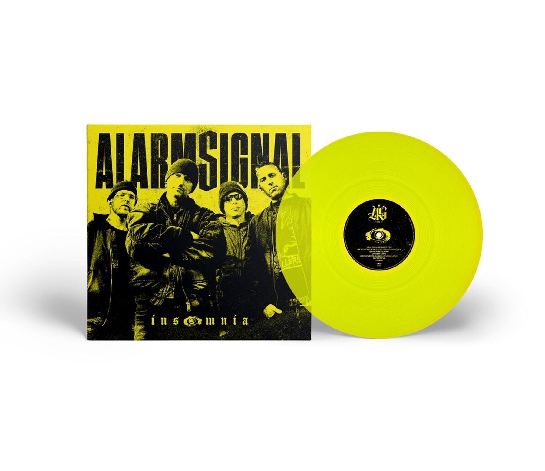 LP ploča Alarmsignal - Insomnia (Box Set) (Neon Yellow Coloured) (2 LP)