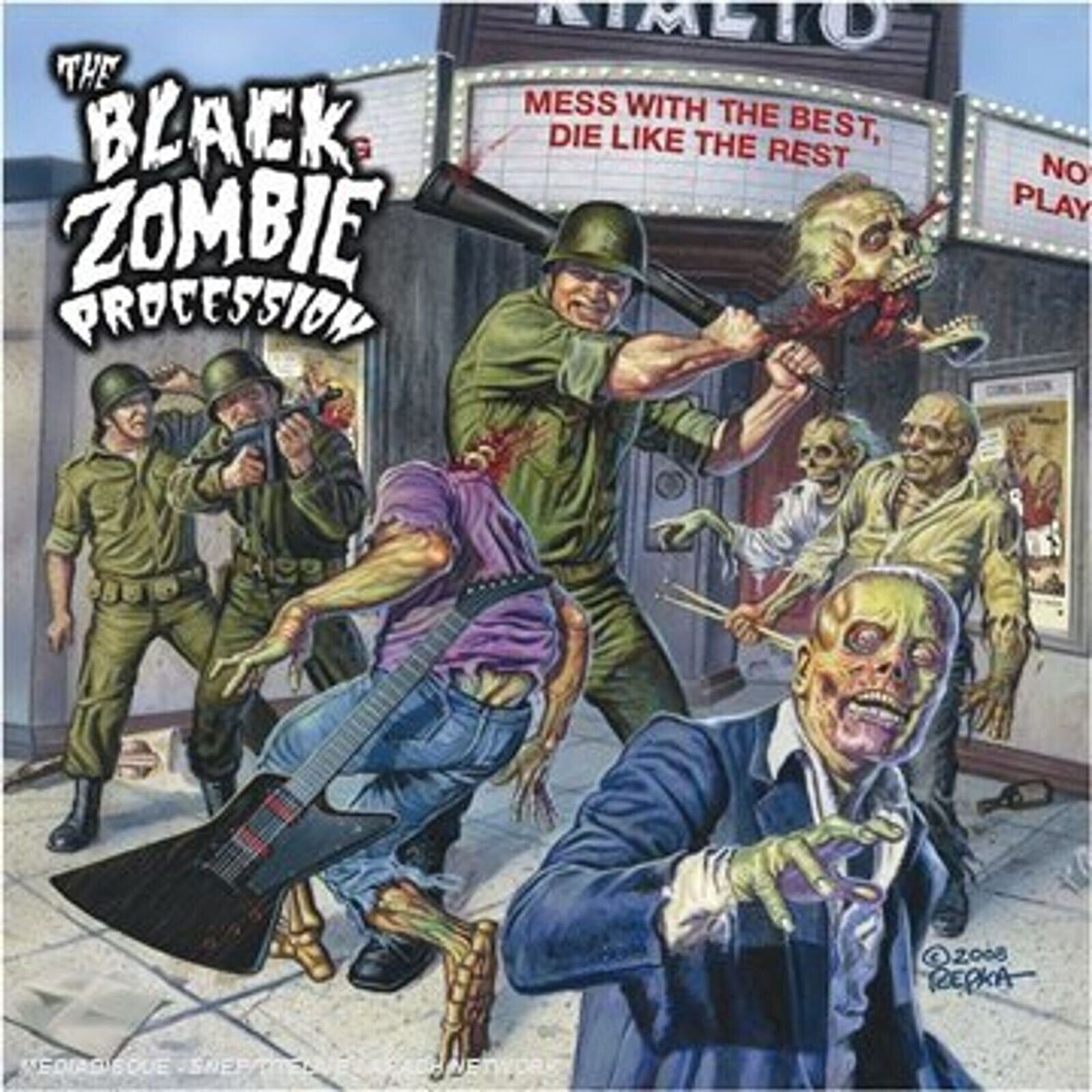 Грамофонна плоча Black Zombie Procession - Mess With The Best, Die Like The Rest (LP)