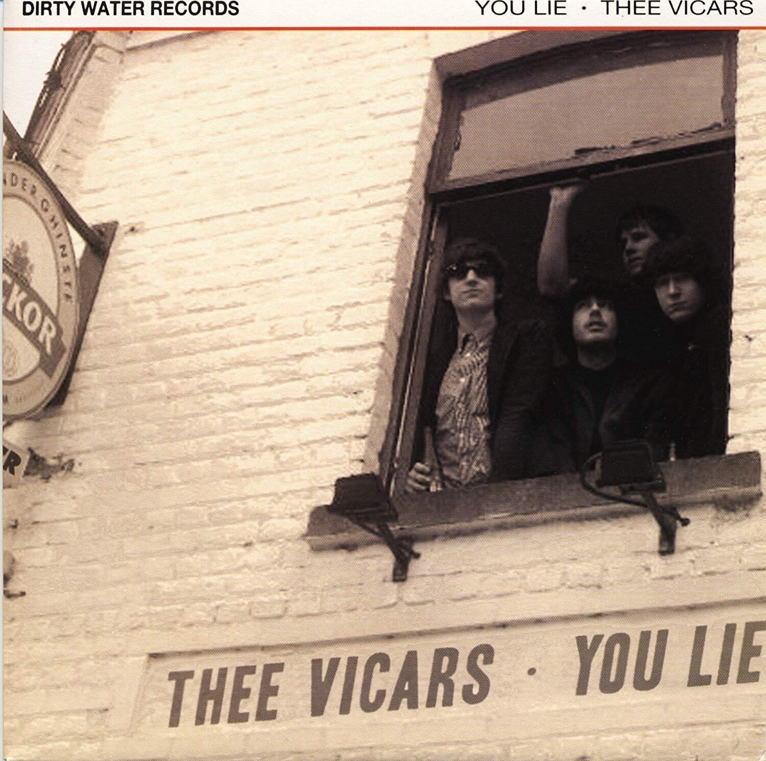 Vinyylilevy Thee Vicars - You Lie (7")