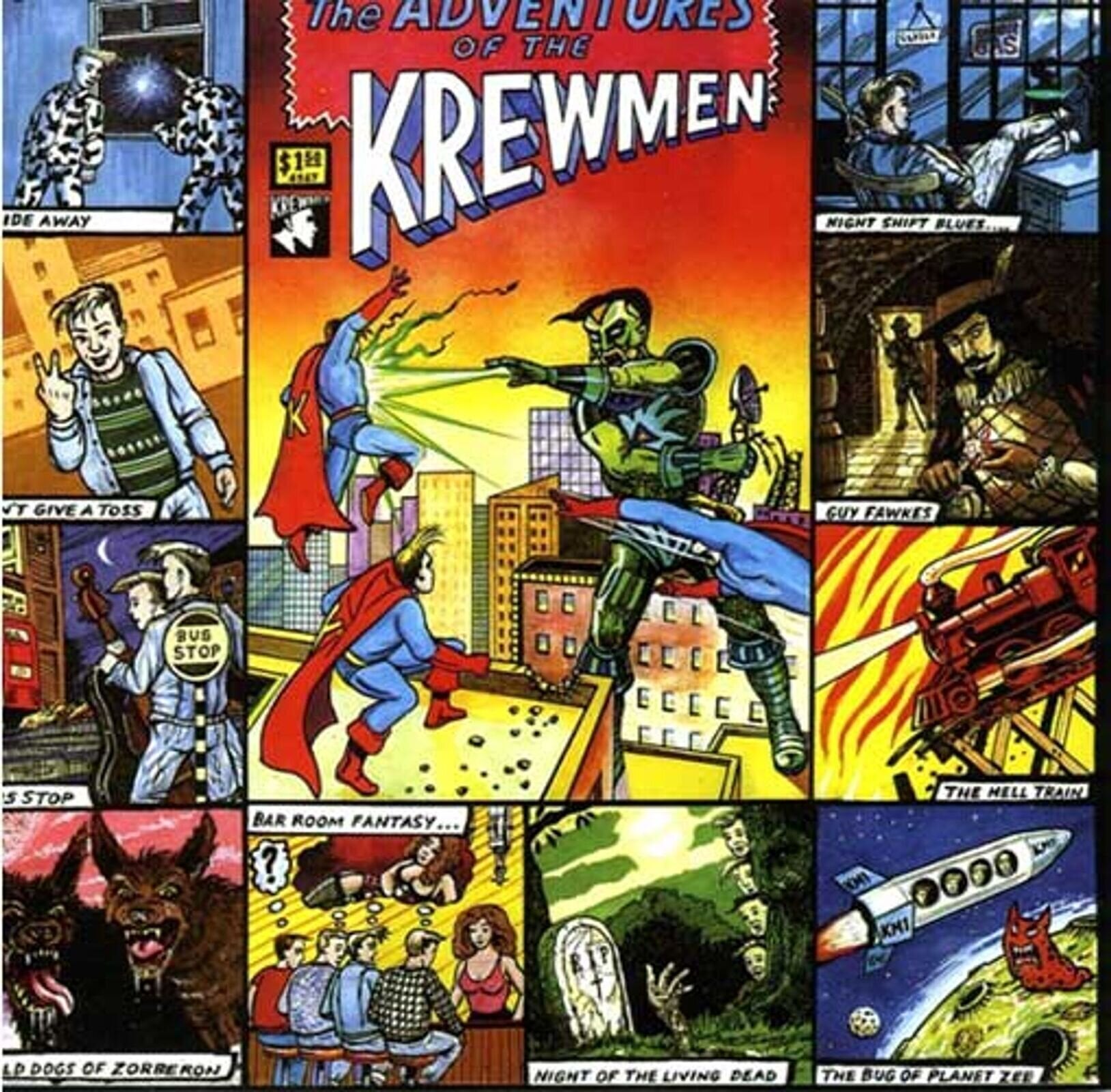 LP The Krewmen - The Adventures Of The Krewmen (Reissue) (LP)