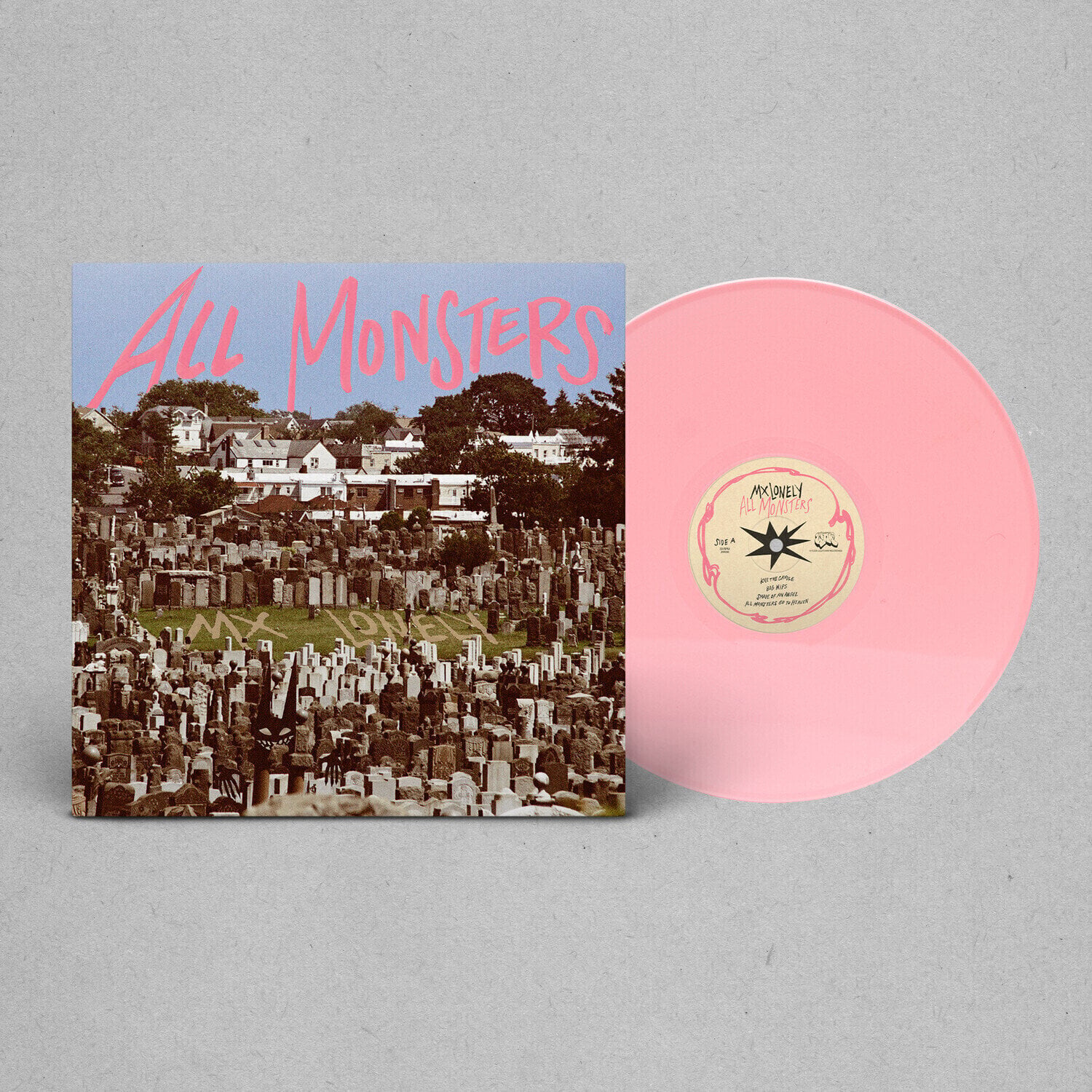 Vinyl Record MX LONELY - All Monsters (Coloured) (LP)