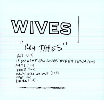 Disco in vinile Wives - Roy Tapes (LP) - 1