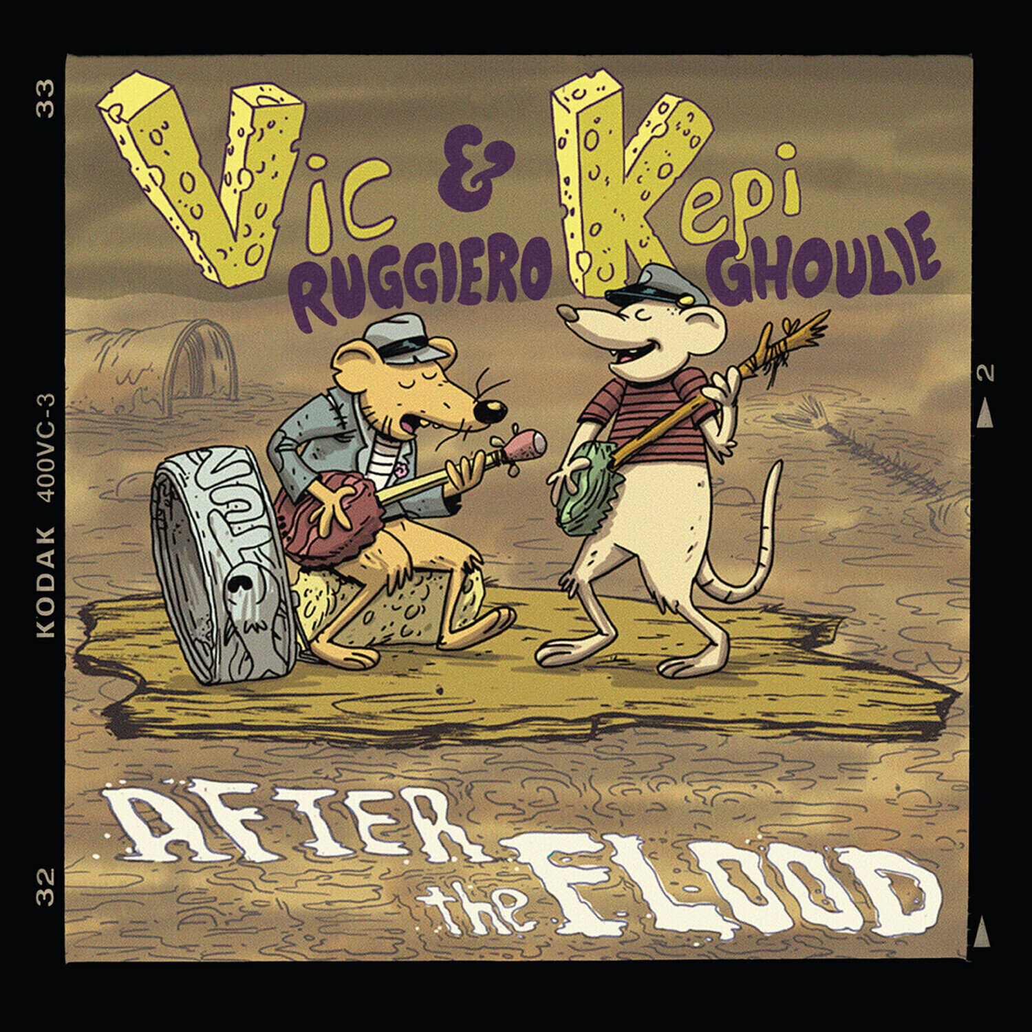 Disque vinyle Victor Ruggiero & Kepi - After The Flood... The Moldy Basement Tapes (LP)