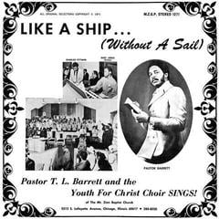 LP ploča Pastor T. L. Barrett & The Youth For Christ Choir - Like A Ship... (Limited Edition) (Ice Wind Transparent Coloured) (LP)