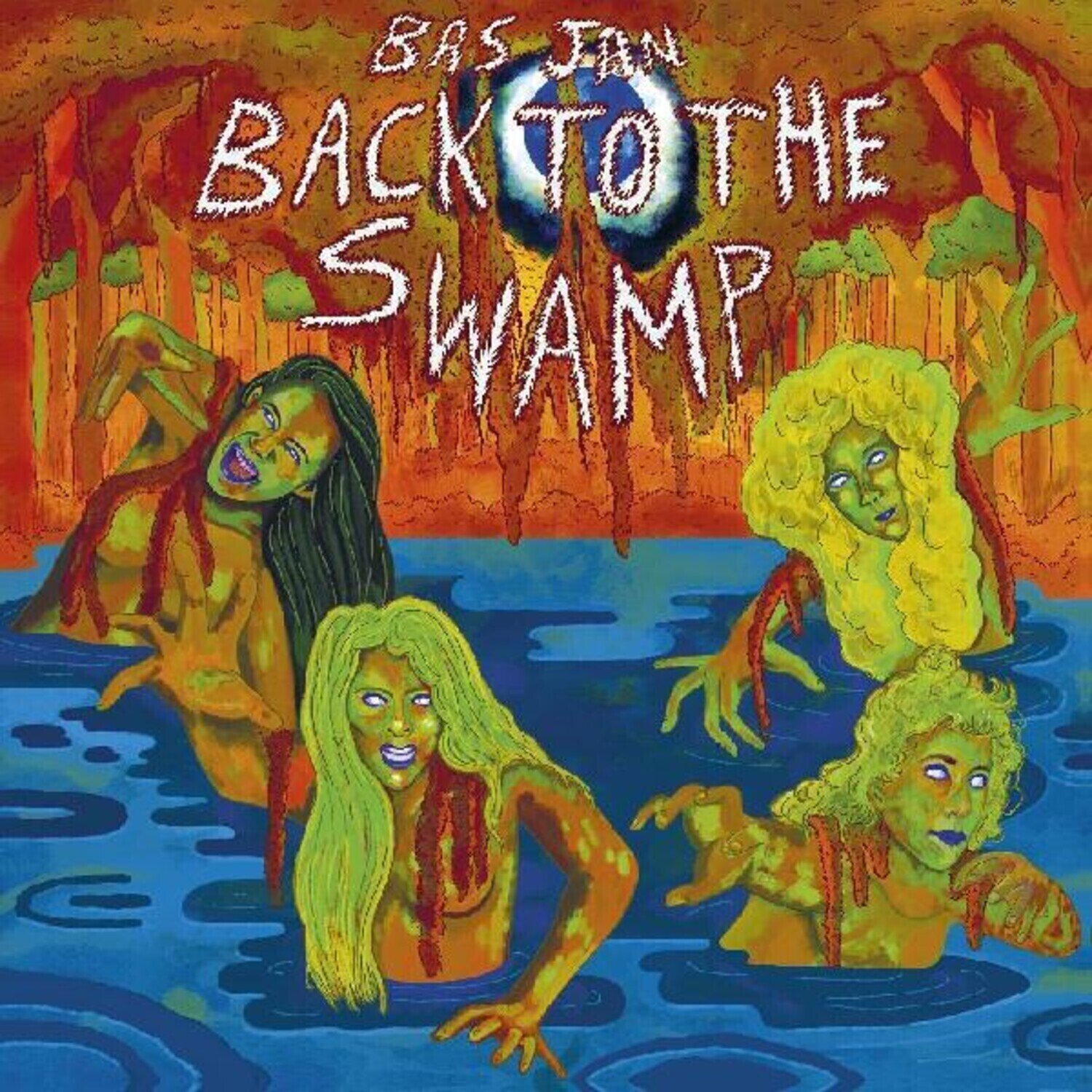 Vinyl Record Bas Jan - Back To The Swamp (Limited Edition) (Orange Coloured) (LP)