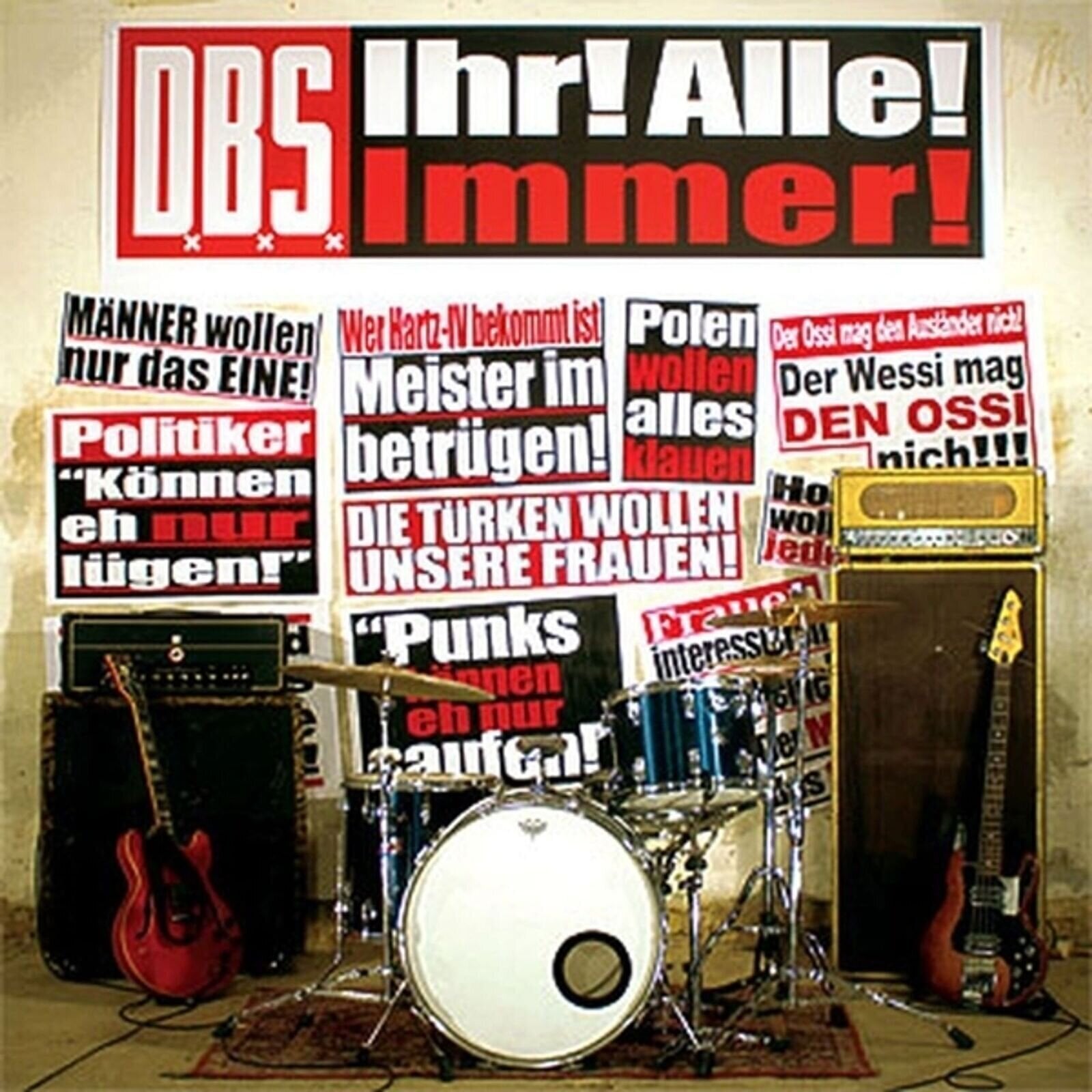 Vinyylilevy Drive By Shooting - Ihr! Alle! Immer! (LP)