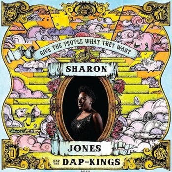 Vinyylilevy Sharon Jones & The Dap-Kings - Give The People What They Want (Limited Edition) (Blue Marbled Coloured) (LP) - 1