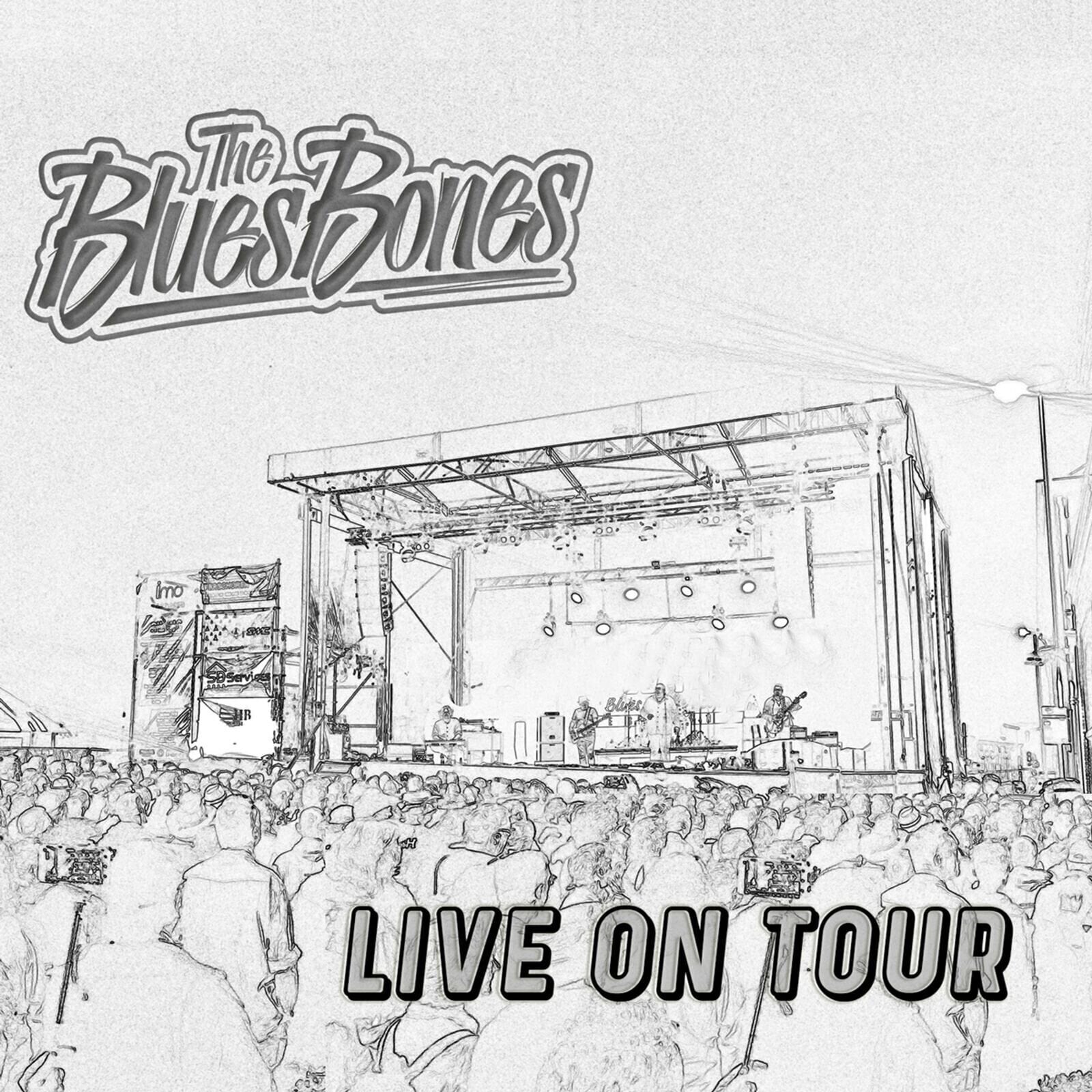 Vinyl Record The Bluesbones - Live On Tour (White Coloured) (2 LP)