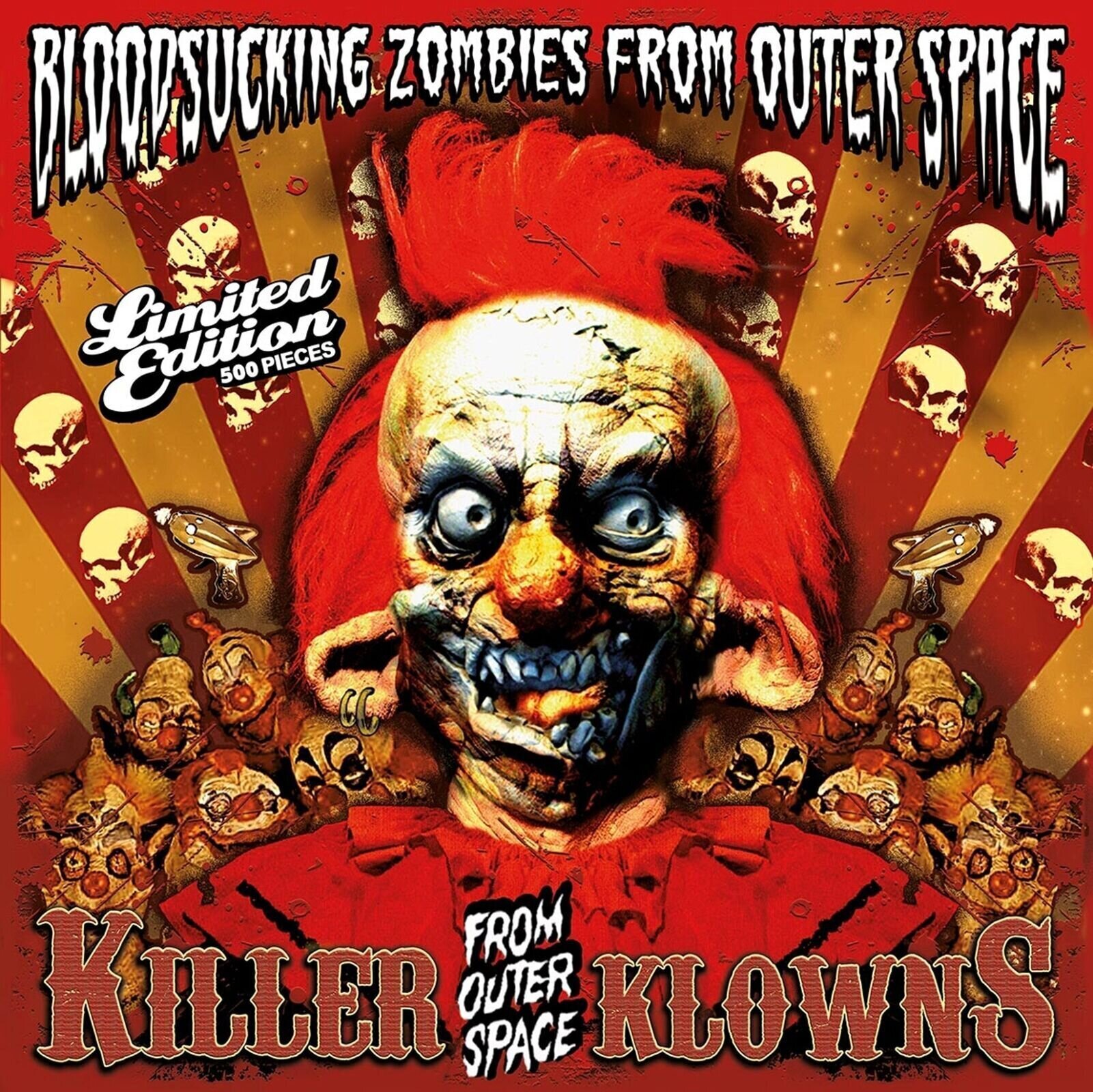 Vinyl Record Bloodsucking Zombies From Outer Space - Killer Klowns From Outer Space (Limited Edition) (Coloured) (10")
