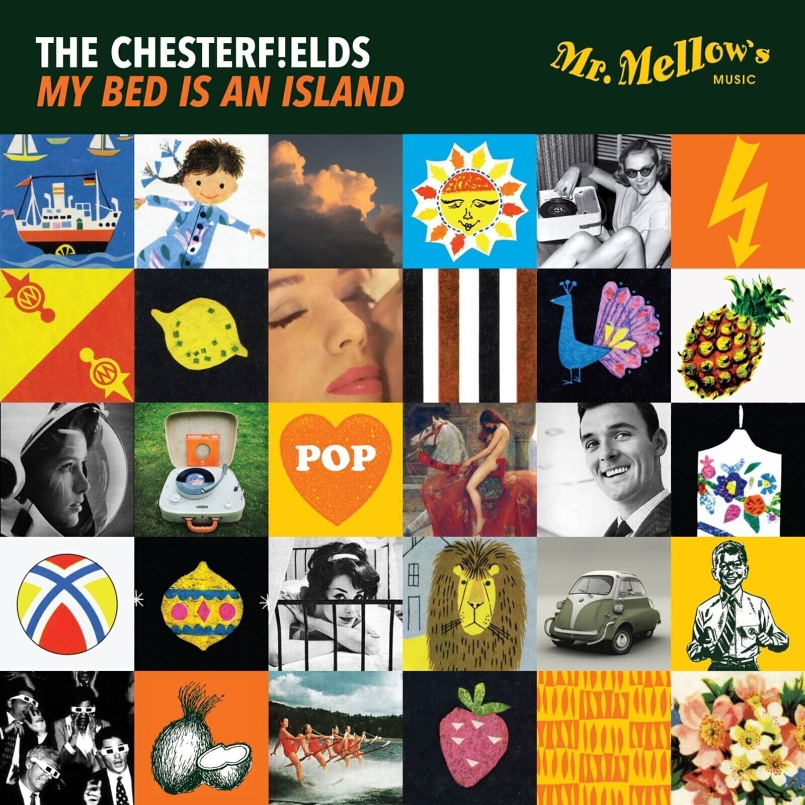 Δίσκος LP The Chesterf!elds - My Bed Is An Island (Limited Edition) (7")