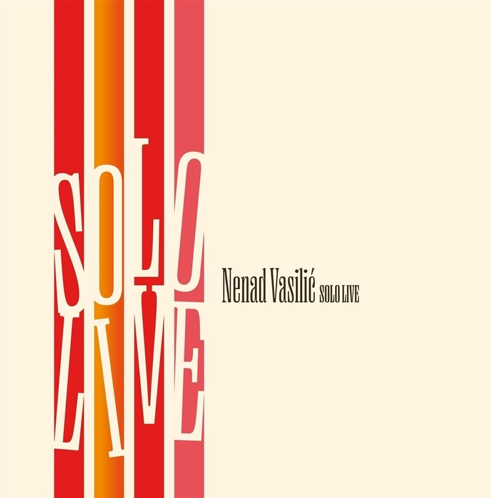 Vinyl Record Nenad Vasilić - Solo Live (LP)