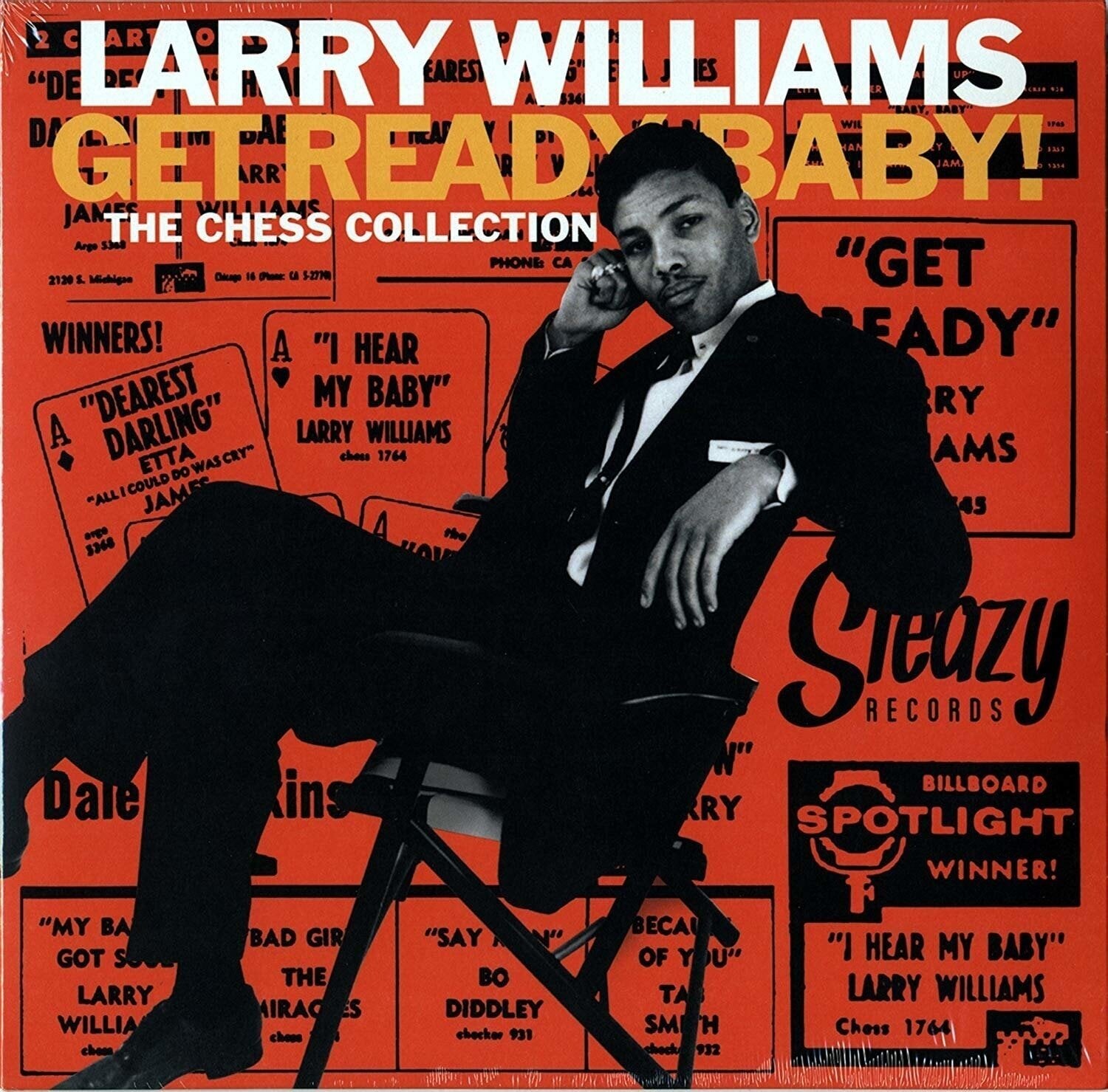Vinyl Record Larry Williams - Get Ready Baby! - The Chess Collection (10")
