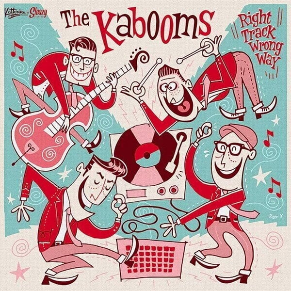 Vinyl Record The Kabooms - Right Track Wrong Way (LP)
