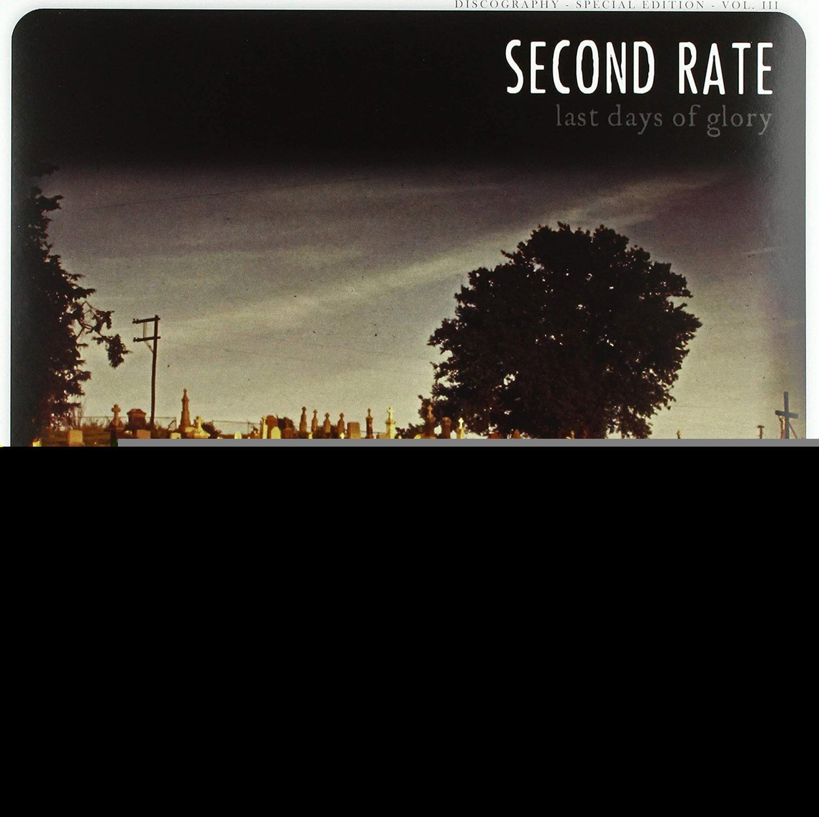 Schallplatte Second Rate - Vol. 3: Discography Special Edition (LP)