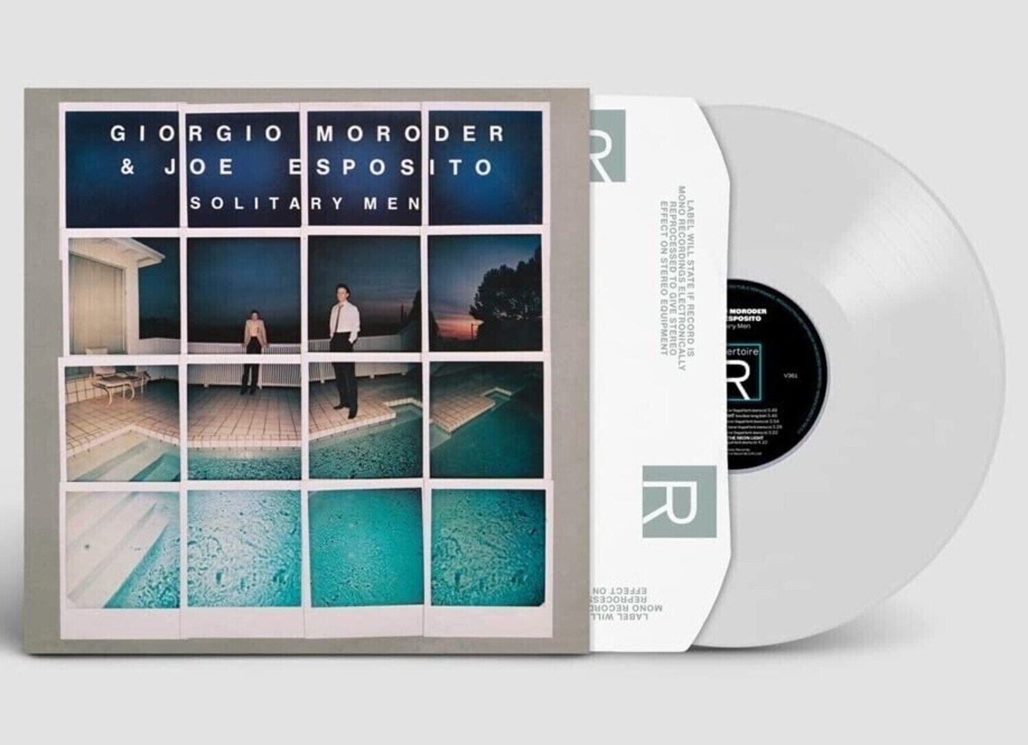 Disc de vinil Giorgio Moroder & Joe Esposito - Solitary Men (Limited Edition) (White Coloured) (180 g) (LP)