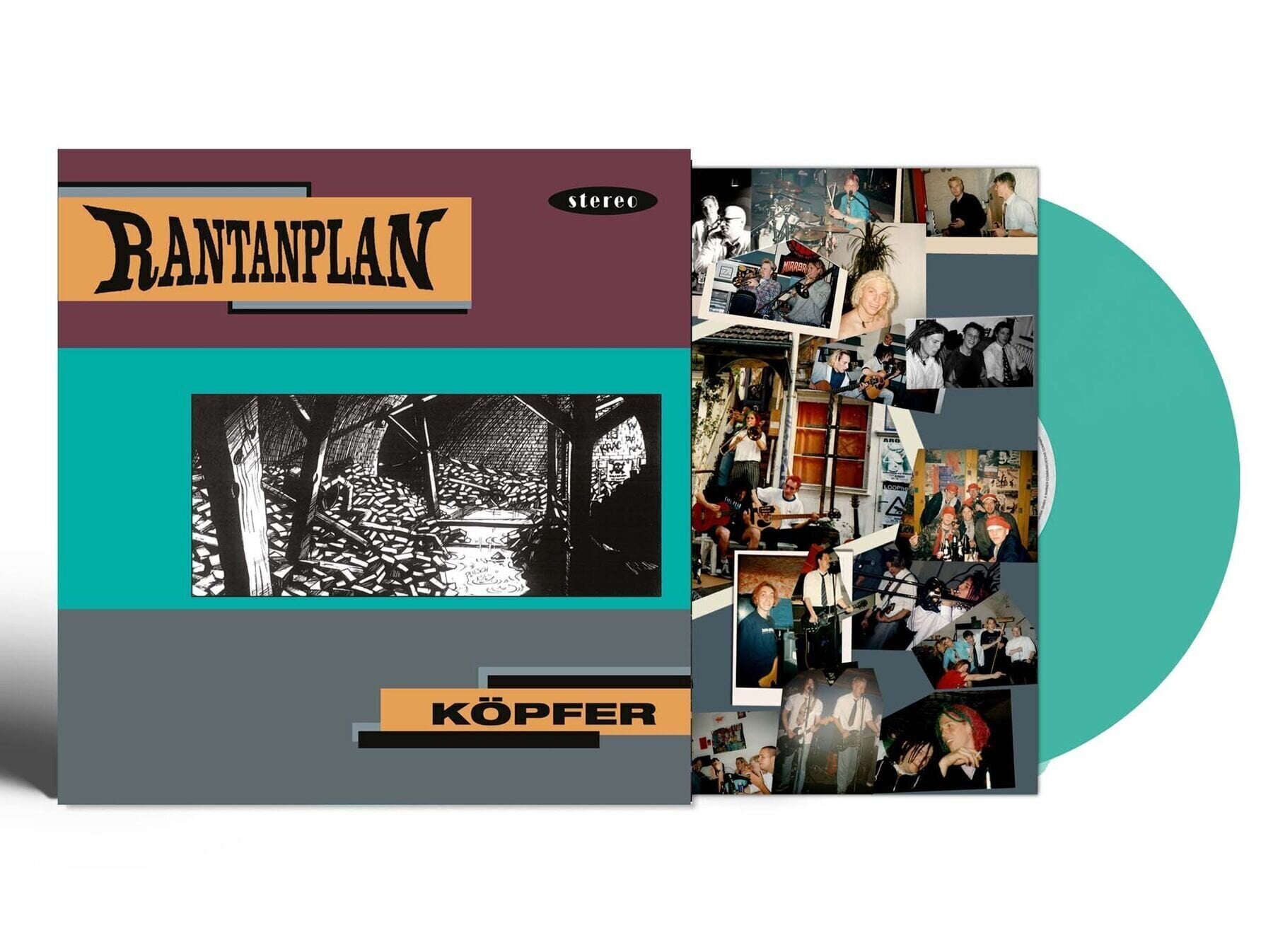 Vinylplate Rantanplan - Koepfer (Limited Edition) (Mint Green Coloured) (LP)
