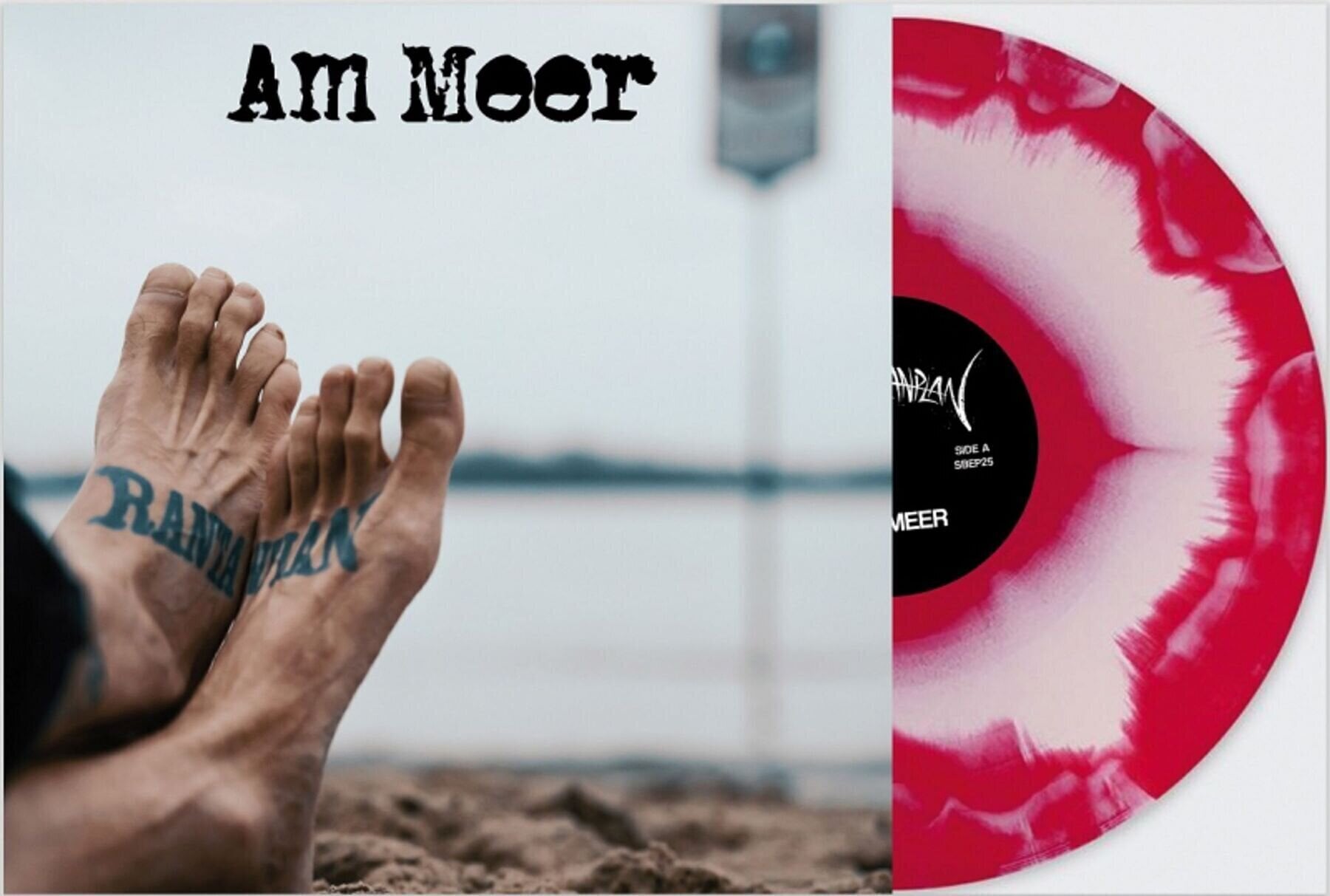 Δίσκος LP Rantanplan - Am Meer (Limited Indie Edition) (Red/White Splatter Coloured) (7" SP)