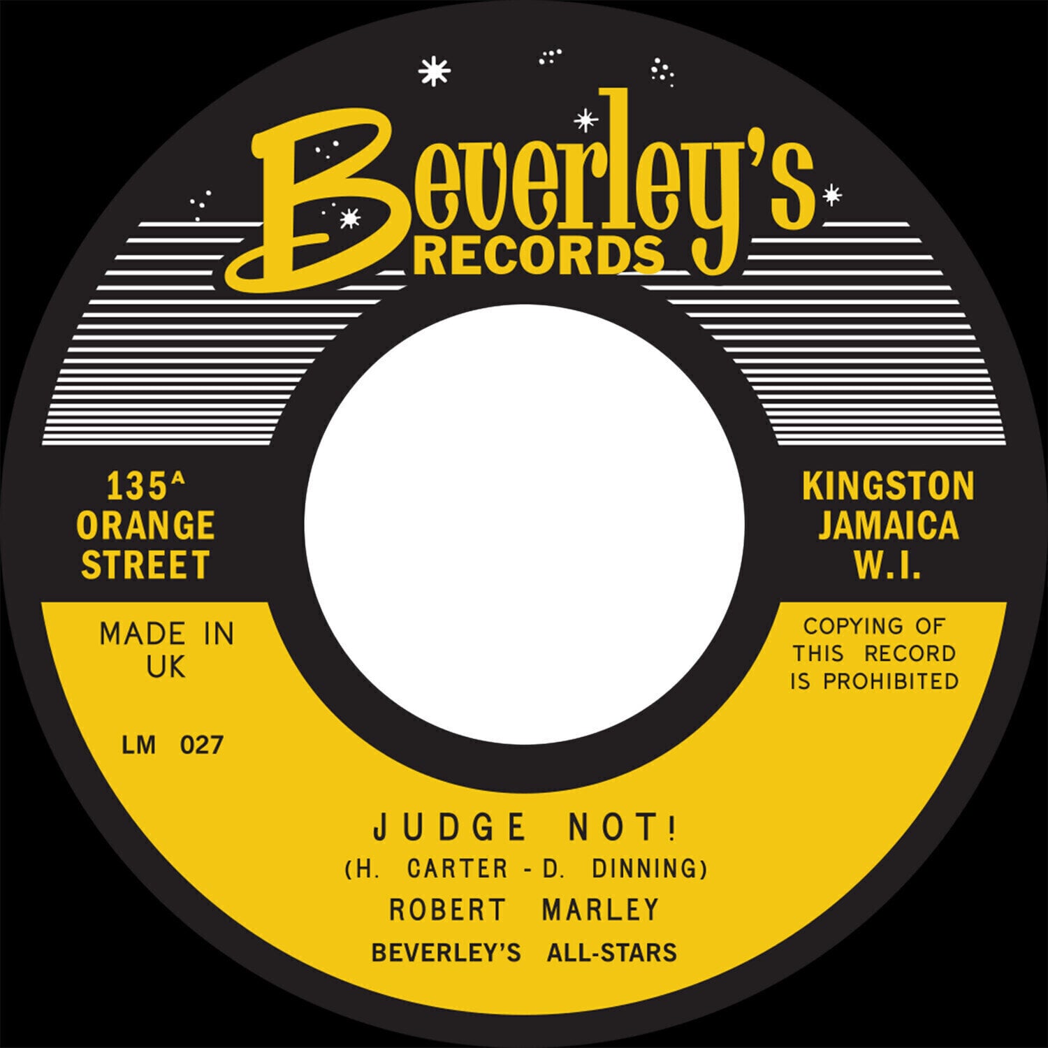 LP deska Bob Marley & Beverley's All Stars - Judge Not! / Do You Still Love Me? (LP)