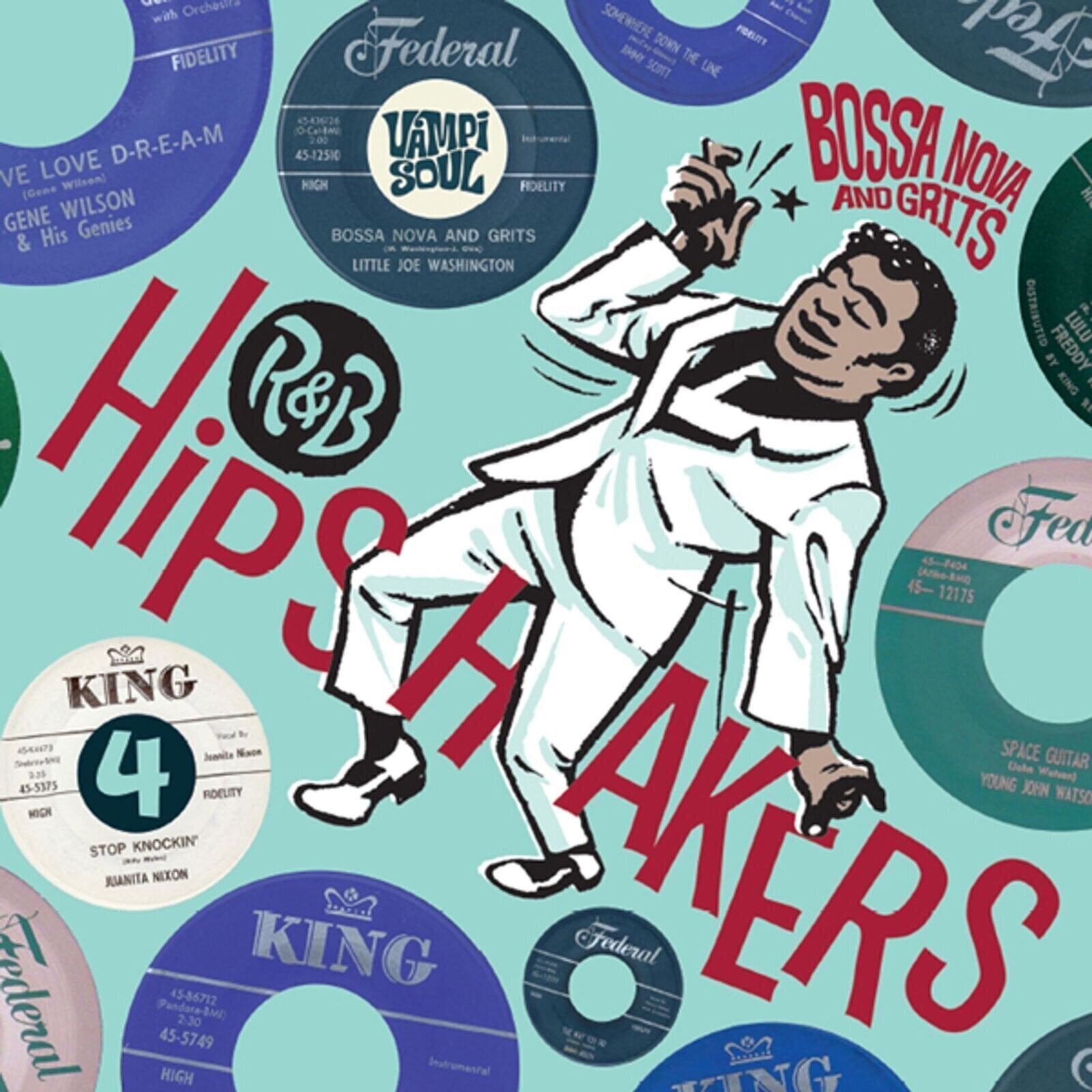 Schallplatte Various Artists - R&B Hipshakers 4 Bossa Nova And Grits (Box Set) (10 x 7")
