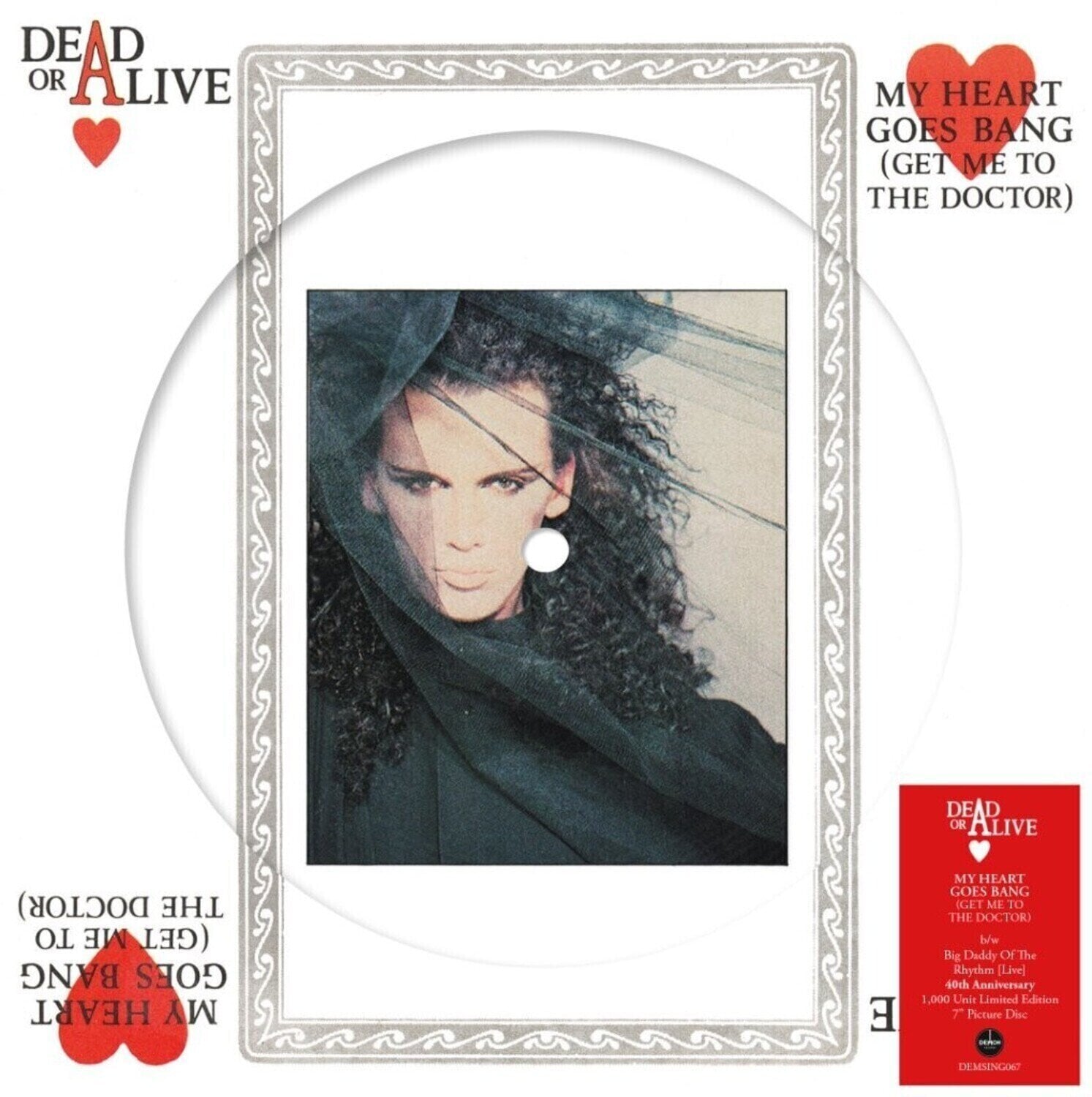 Disque vinyle Dead or Alive - My Heart Goes Bang (Limited Edition) (40th Anniversary) (7")
