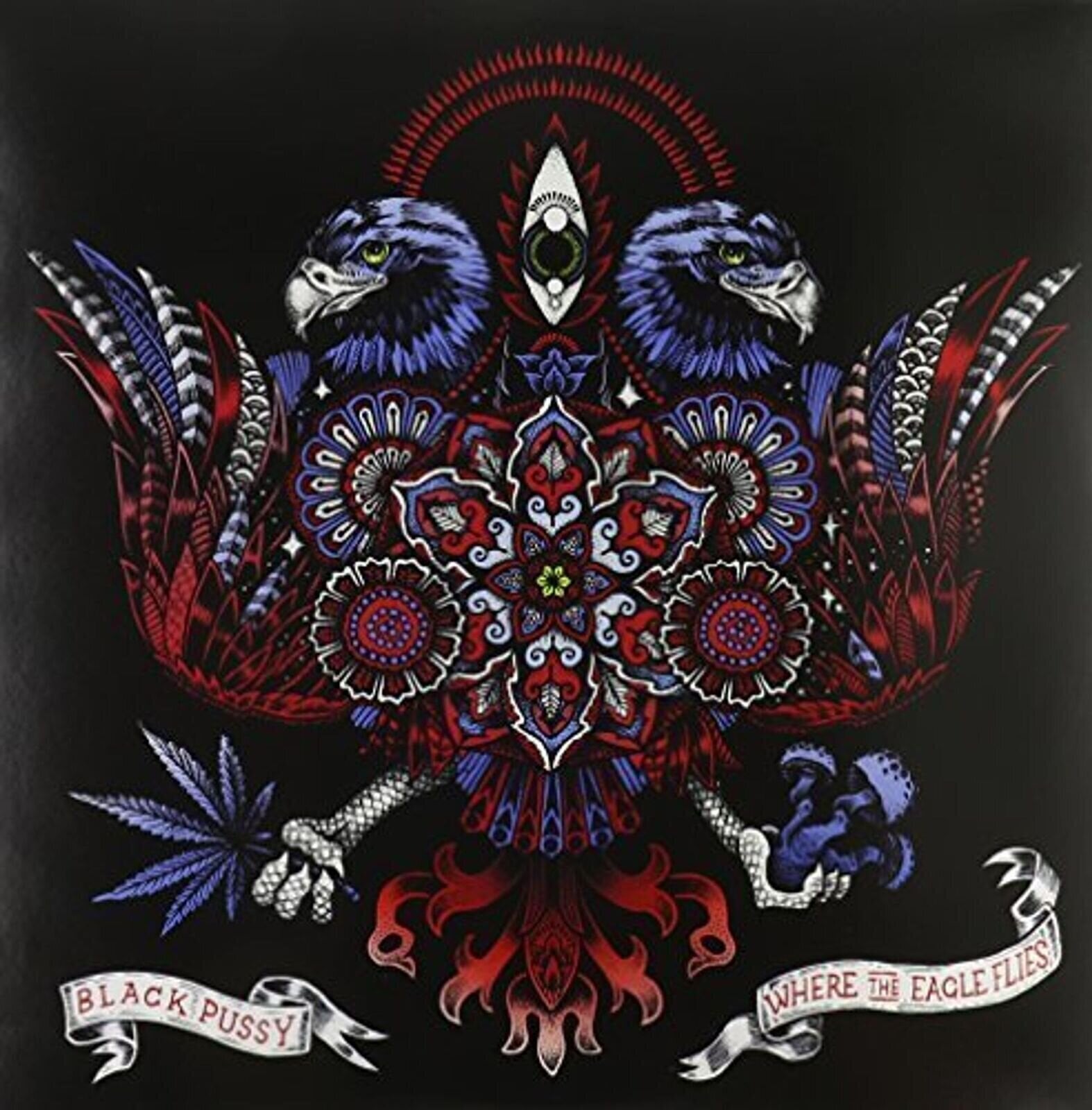 Vinyylilevy Black Pussy - Where the Eagle Flies (Limited Edition) (EP)