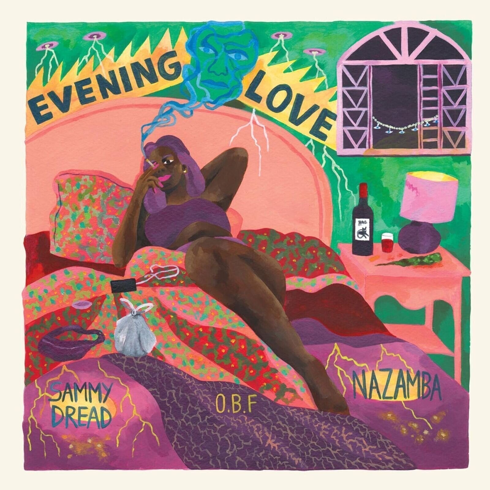 Грамофонна плоча Sammy Dread & Nazamba & O.B.F. - Evening Love / She Nah Lie (LP)