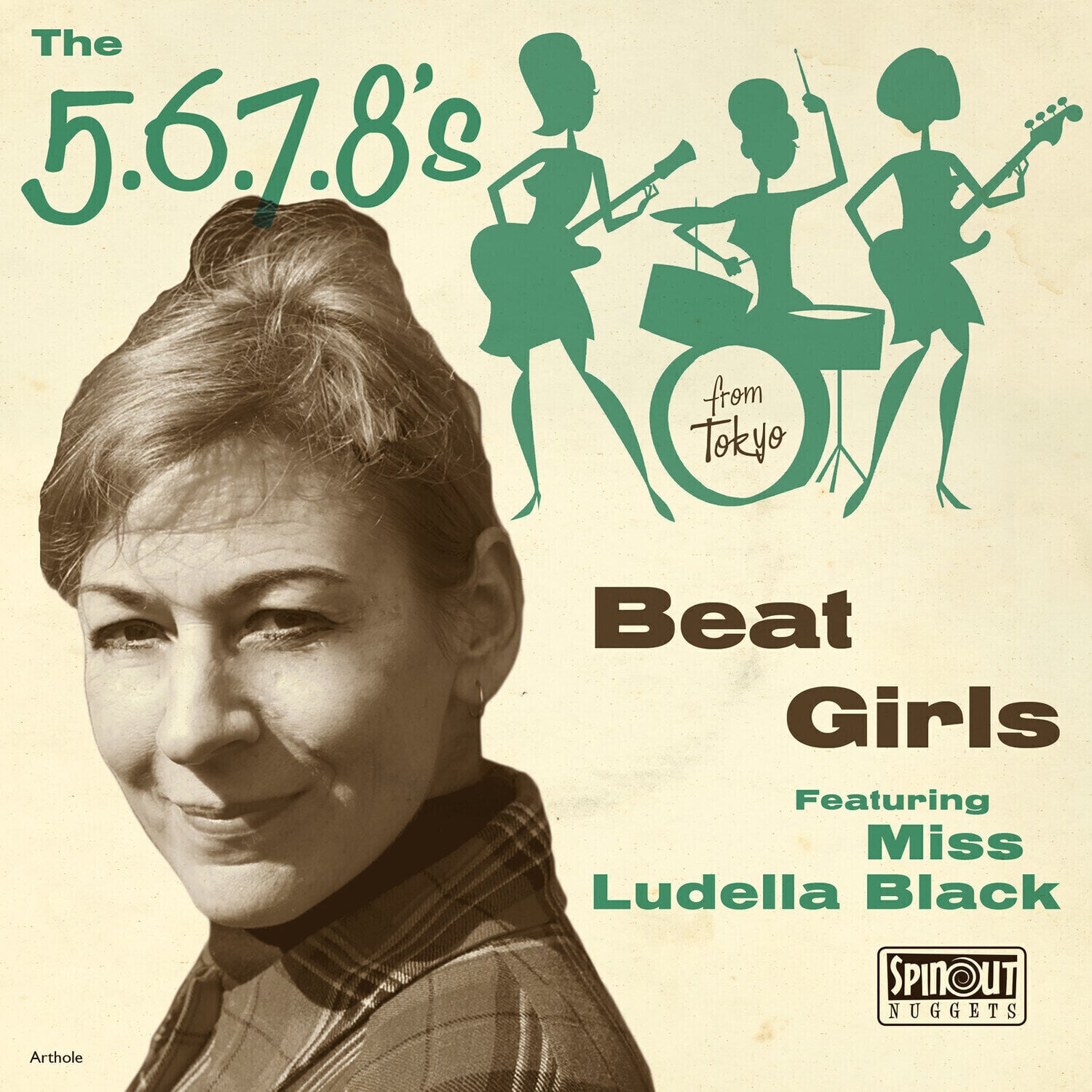 LP deska The 5.6.7.8.'s & Ludella Black - Beat Girls (Limited Edition) (EP)