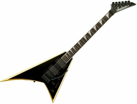 Guitarra elétrica Jackson Rhoads RRXMG Black with Yellow Bevels - 1