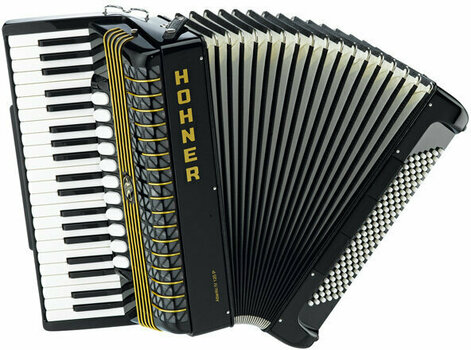 Accordeon met toetsenbord Hohner Atlantic IV 120 Black - 1