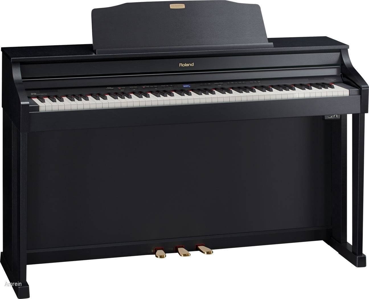 Digitális zongora Roland HP-506 Digital Piano Contemporary Black