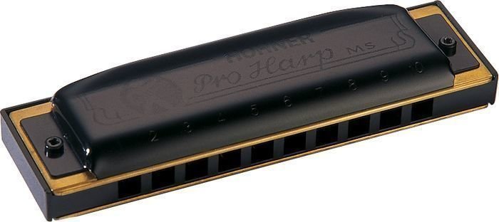 Diatoninen huuliharppu Hohner Pro Harp MS Db