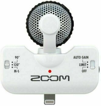 Динамичен специален микрофон Zoom iQ5 White - 1
