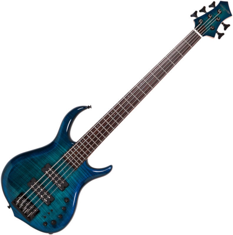 5-saitiger E-Bass, 5-Saiter E-Bass Sire Marcus Miller M7 Alder-5 2nd Gen Transparent Blue
