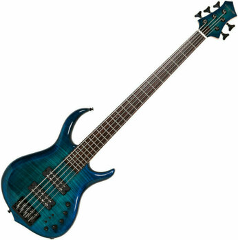 5-saitiger E-Bass, 5-Saiter E-Bass Sire Marcus Miller M7 Alder-5 2nd Gen Transparent Blue - 1