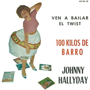 Płyta winylowa Johnny Hallyday - 100 Kilos De Barro (Limited Edition) (Orange Coloured) (EP) - 1