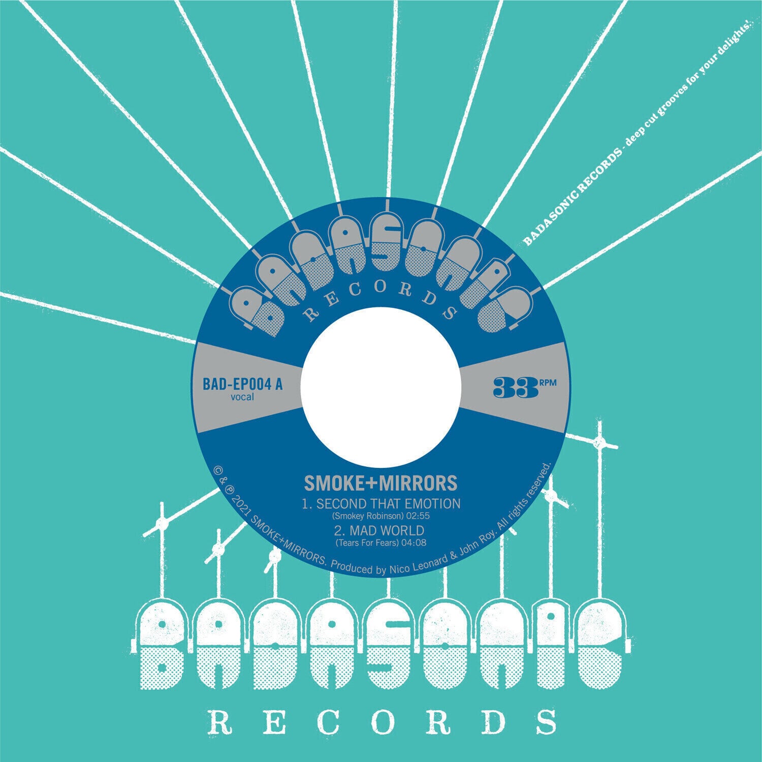 LP ploča Smoke & Mirrors & Smoke & Mirrors Soundsystem - Second That Emotion (Limited Edition) (LP)