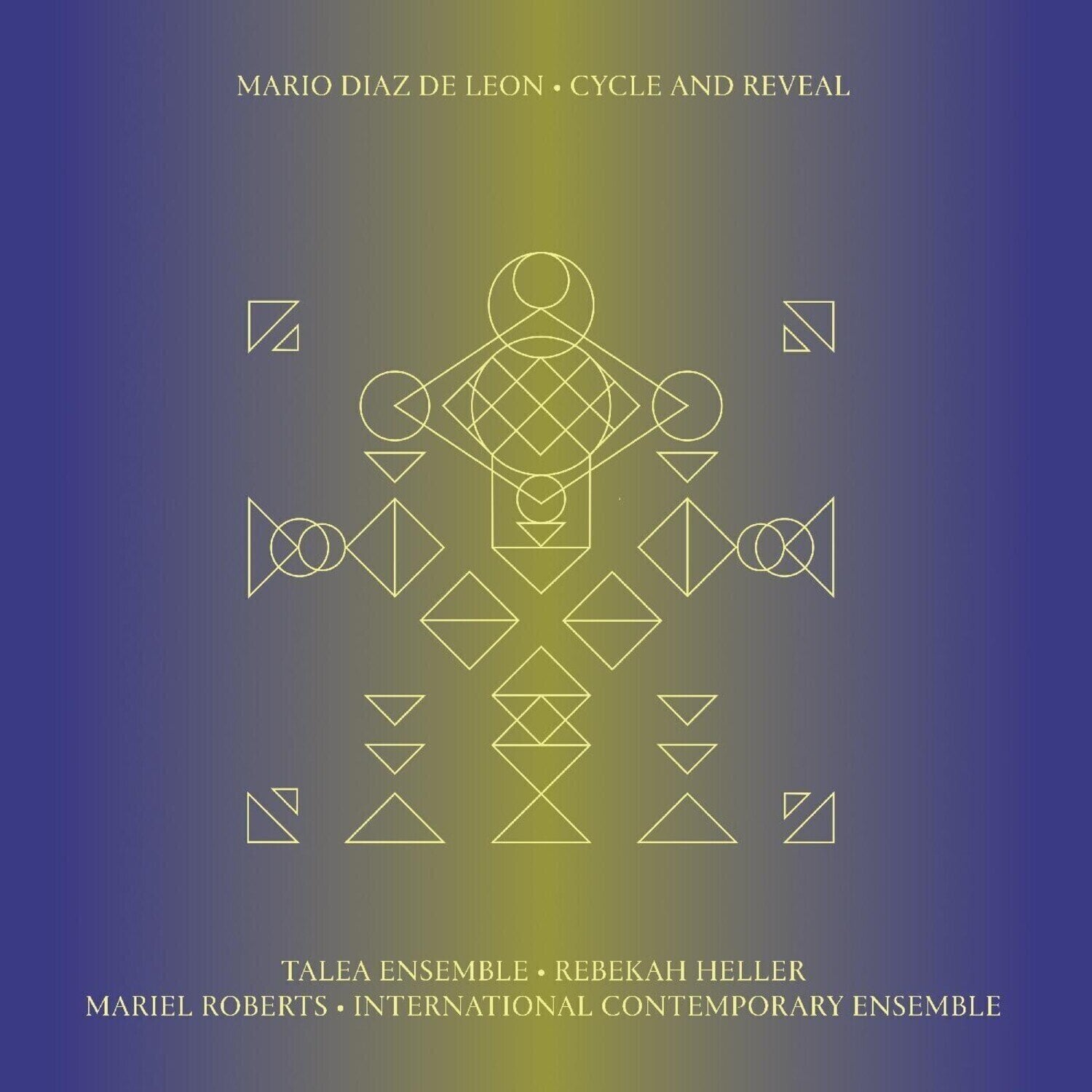 LP ploča Mario Diaz de León - Cycle And Reveal (High Quality) (Yellow Transparent Coloured) (LP)