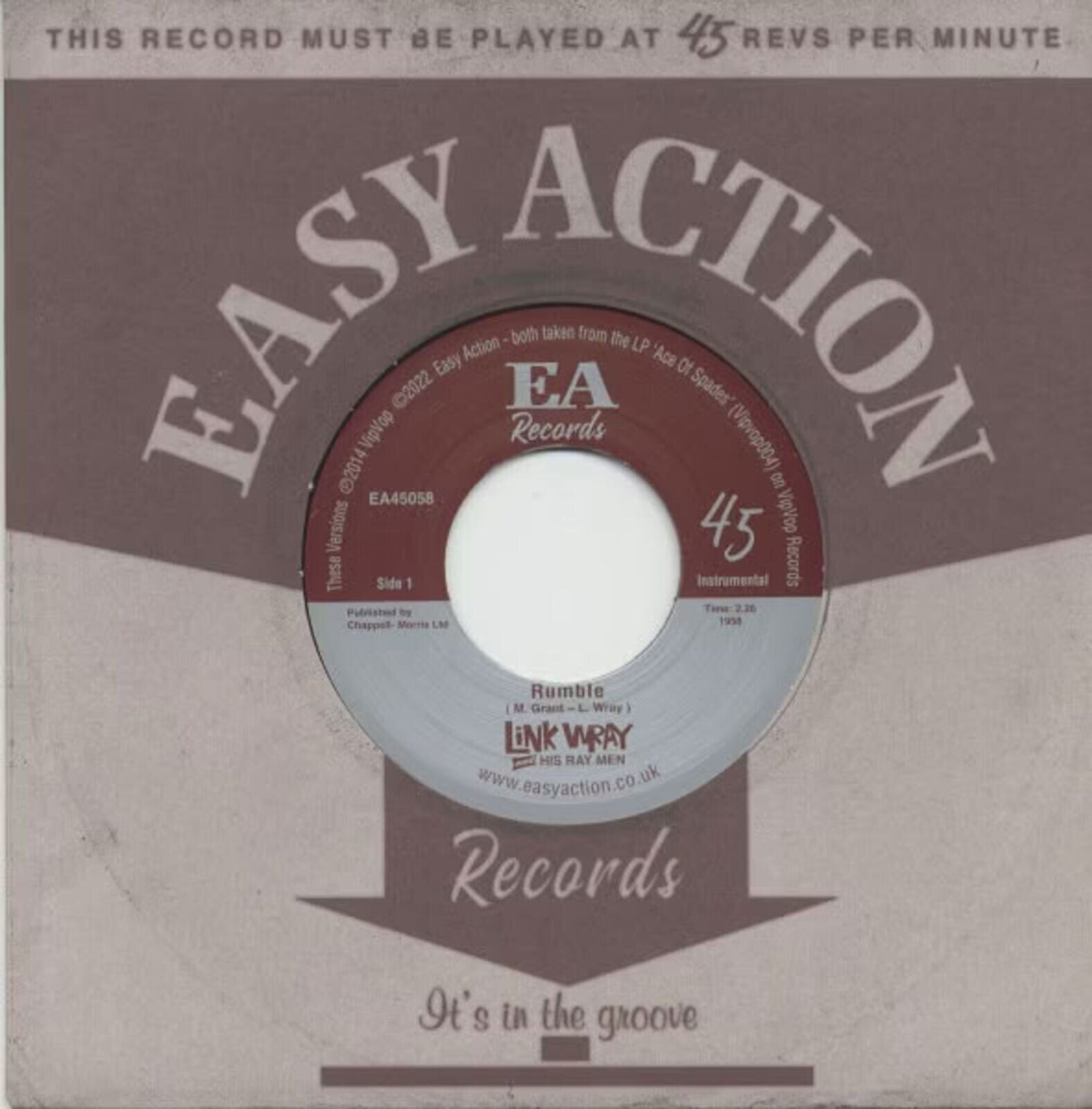 LP deska Link Wray And His Ray Men - Rumble / Raw-Hide (Reissue) (7")