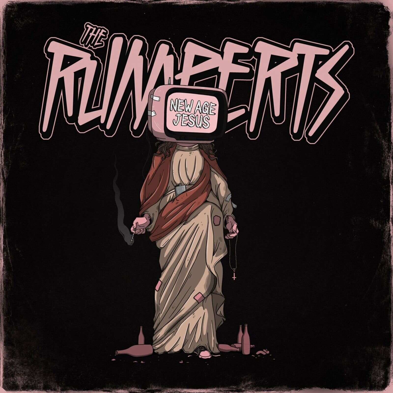 Disc de vinil The Rumperts - New Age Jesus (Pink Rose Red Coloured) (LP)