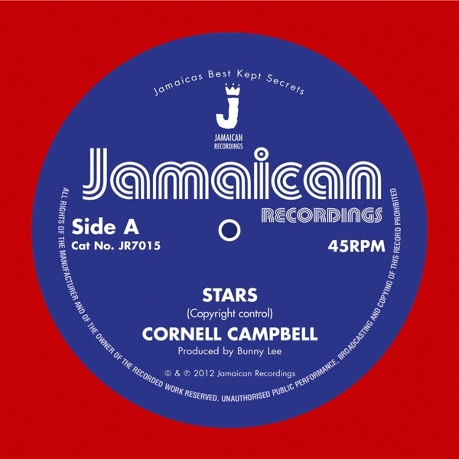 LP plošča Cornell Campbell - Stars (7")