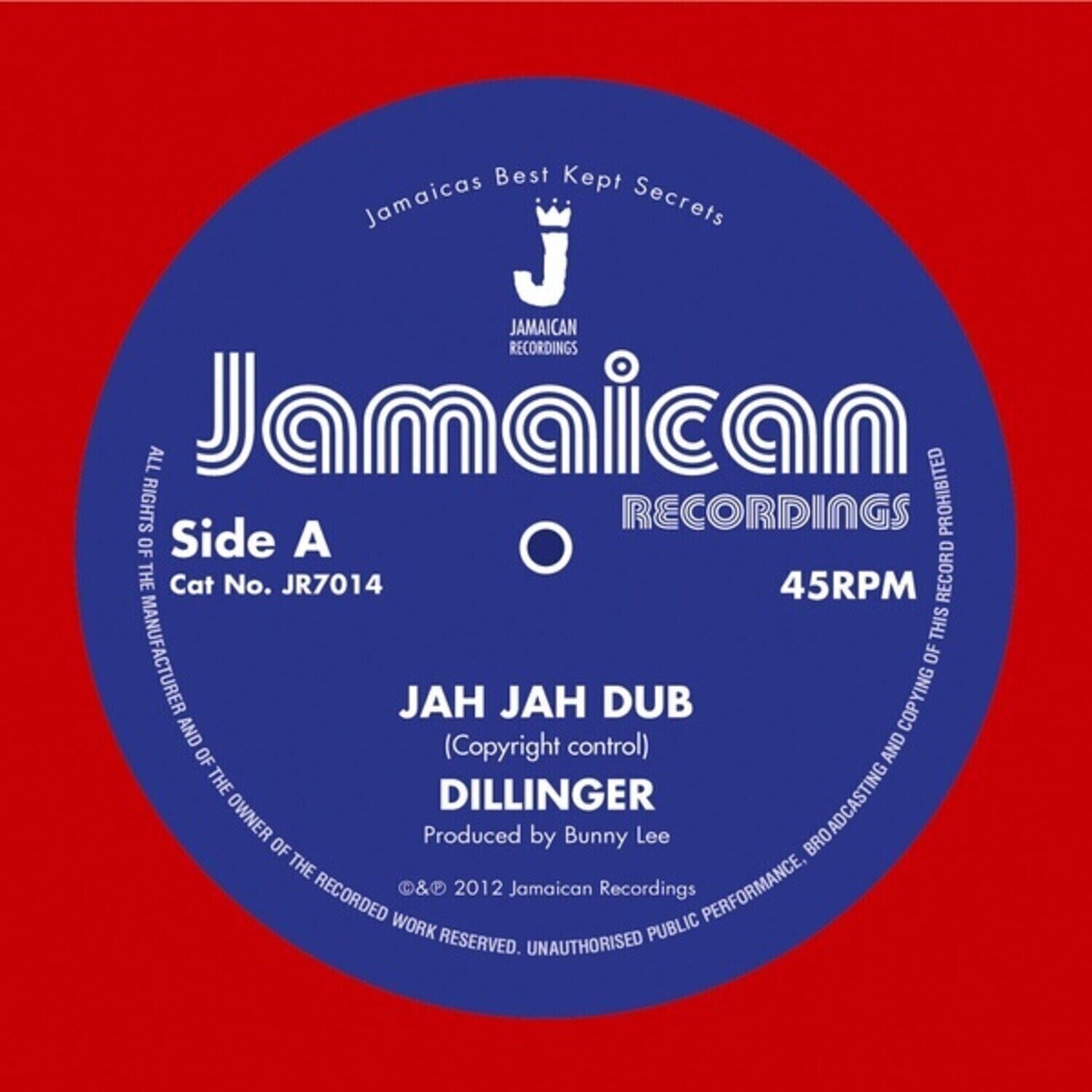 LP plošča Dillinger - Jah Jah Dub (LP)