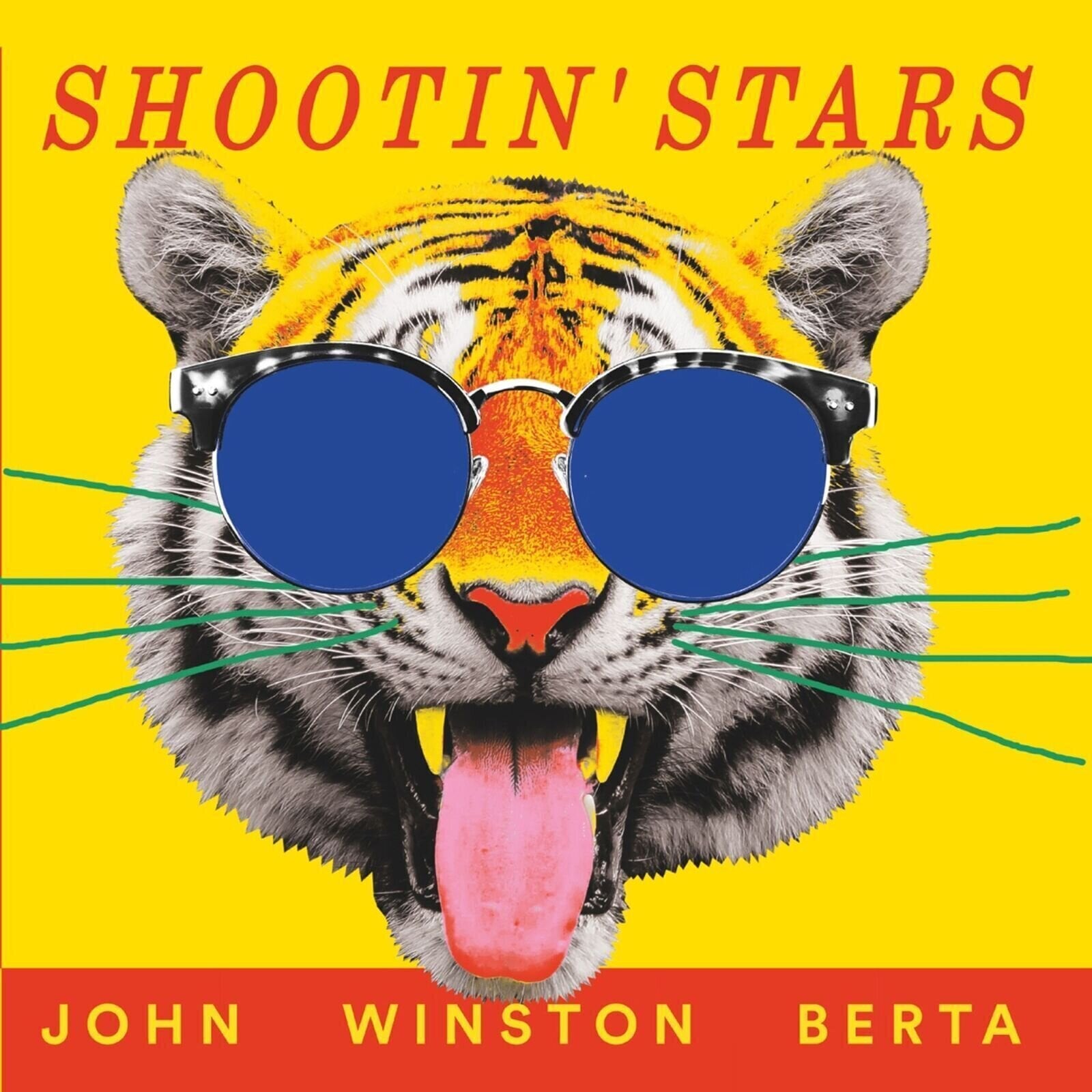 Disco in vinile John Winston Berta - Shootin' Stars / Shine (Limited Edition) (7")