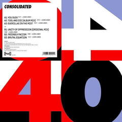 Disque vinyle Consolidated - [PIAS] 40 (12" SP)