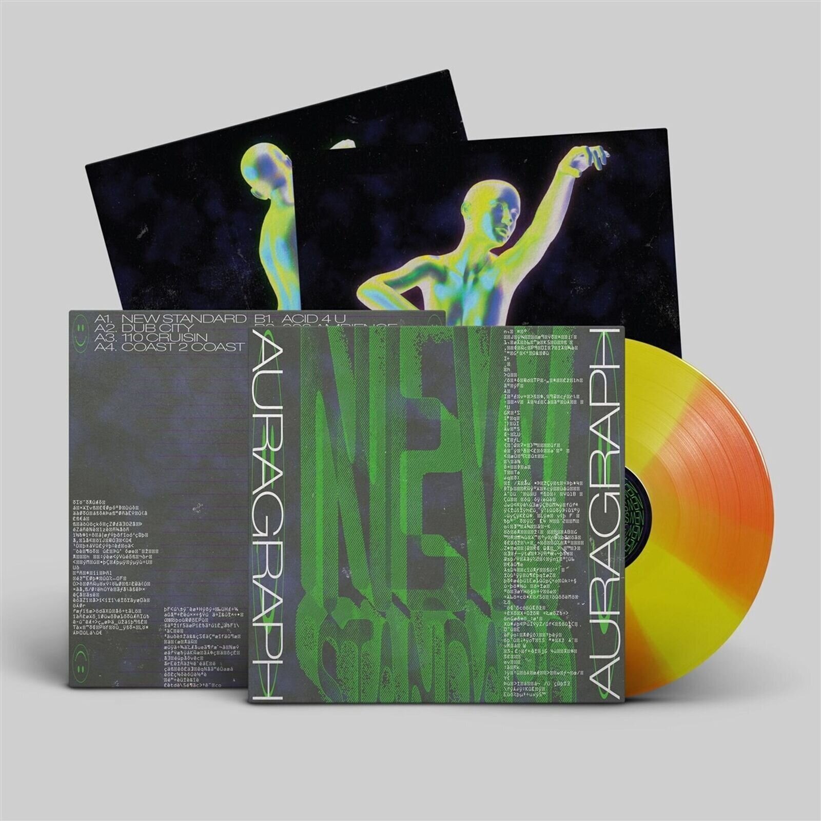 LP ploča Auragraph - New Standard (Limited Edition) (Yellow/Orange Twister Coloured) (LP)