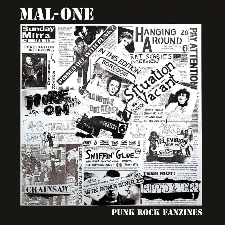 Disco de vinil Mal-One - Punk Rock Fanzines (7")