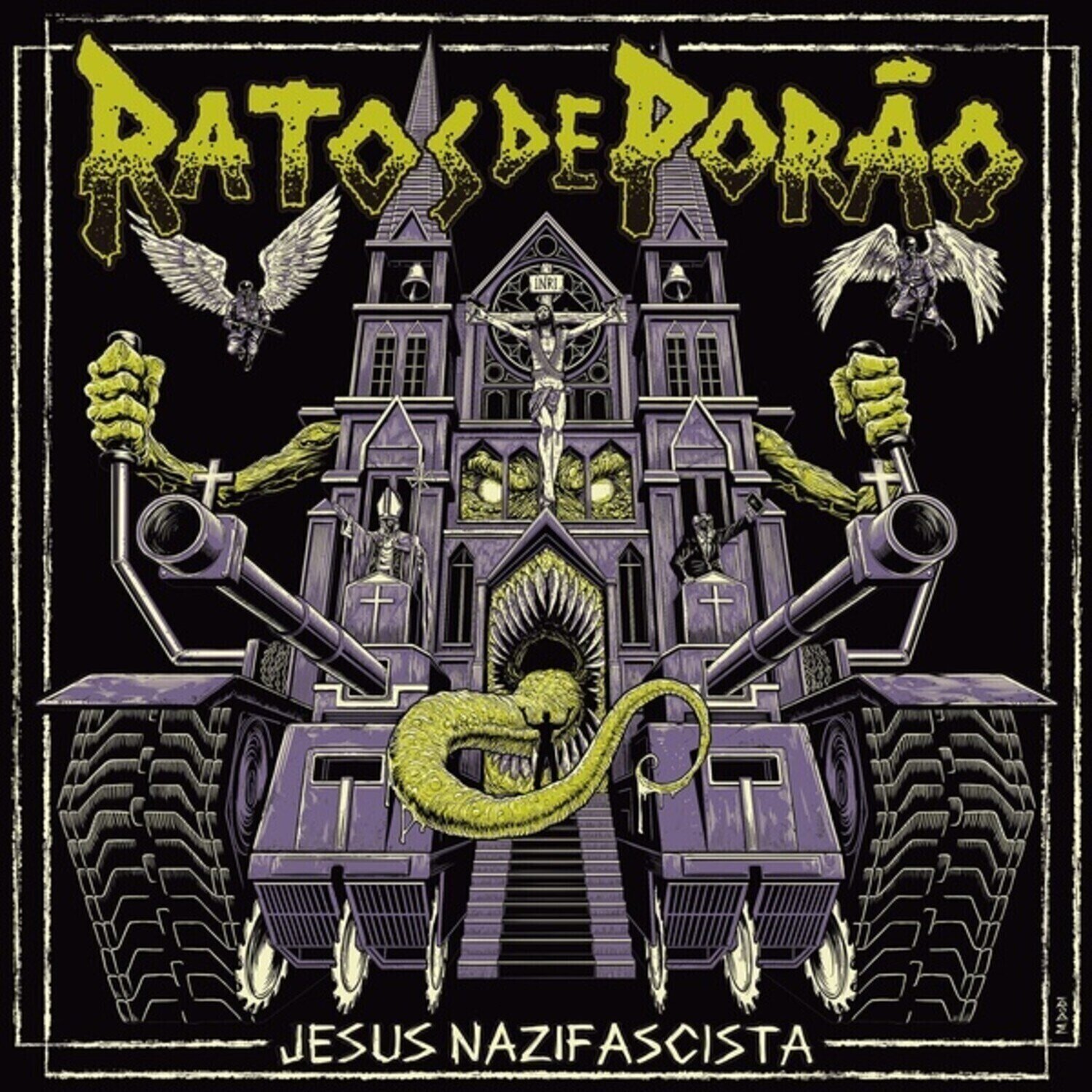Vinyl Record Ratos De Porao - Jesus Nazifascista (EP)