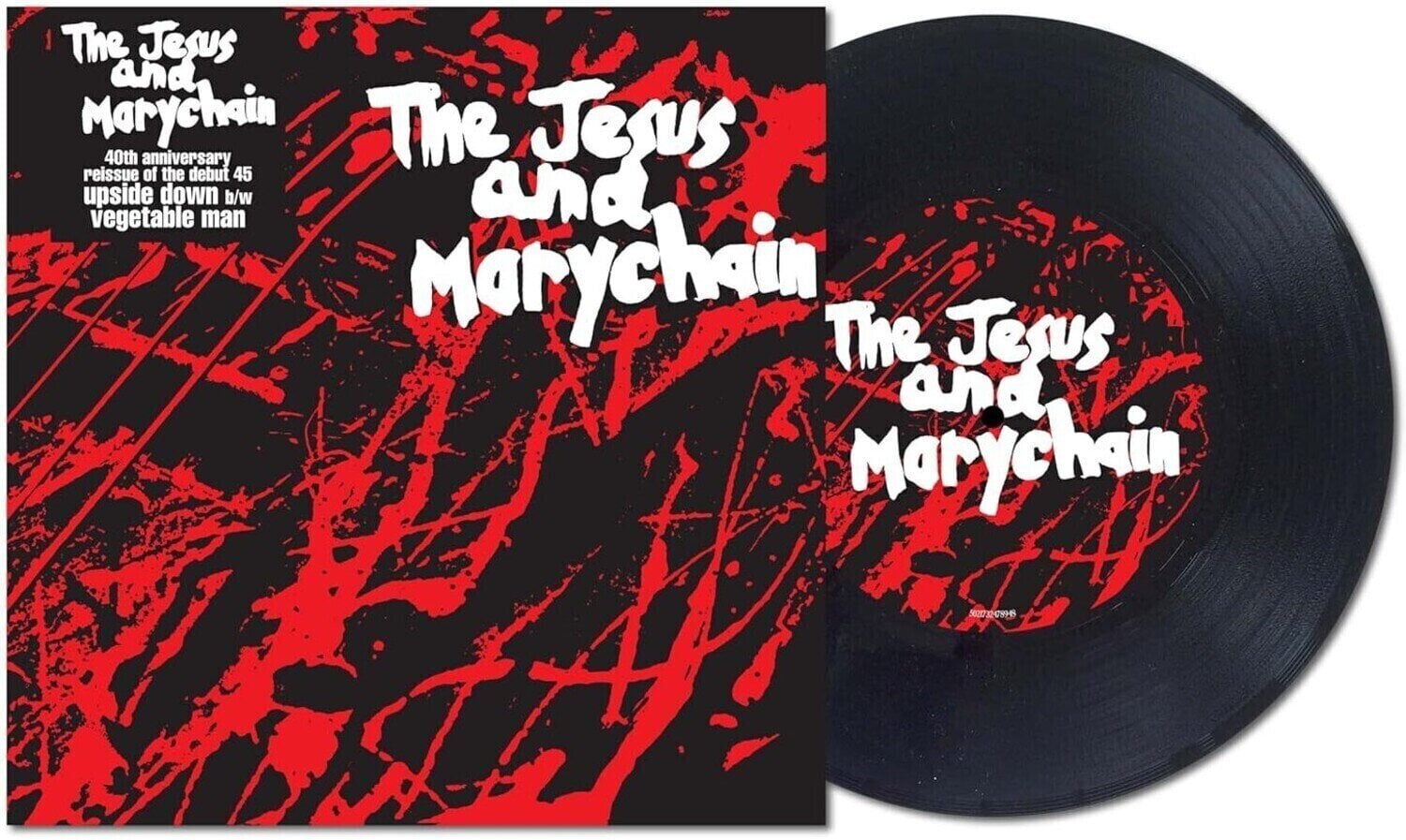 LP plošča The Jesus And Mary Chain - Upside Down / Vegetable Man (Reissue) (40th Anniversary) (7")