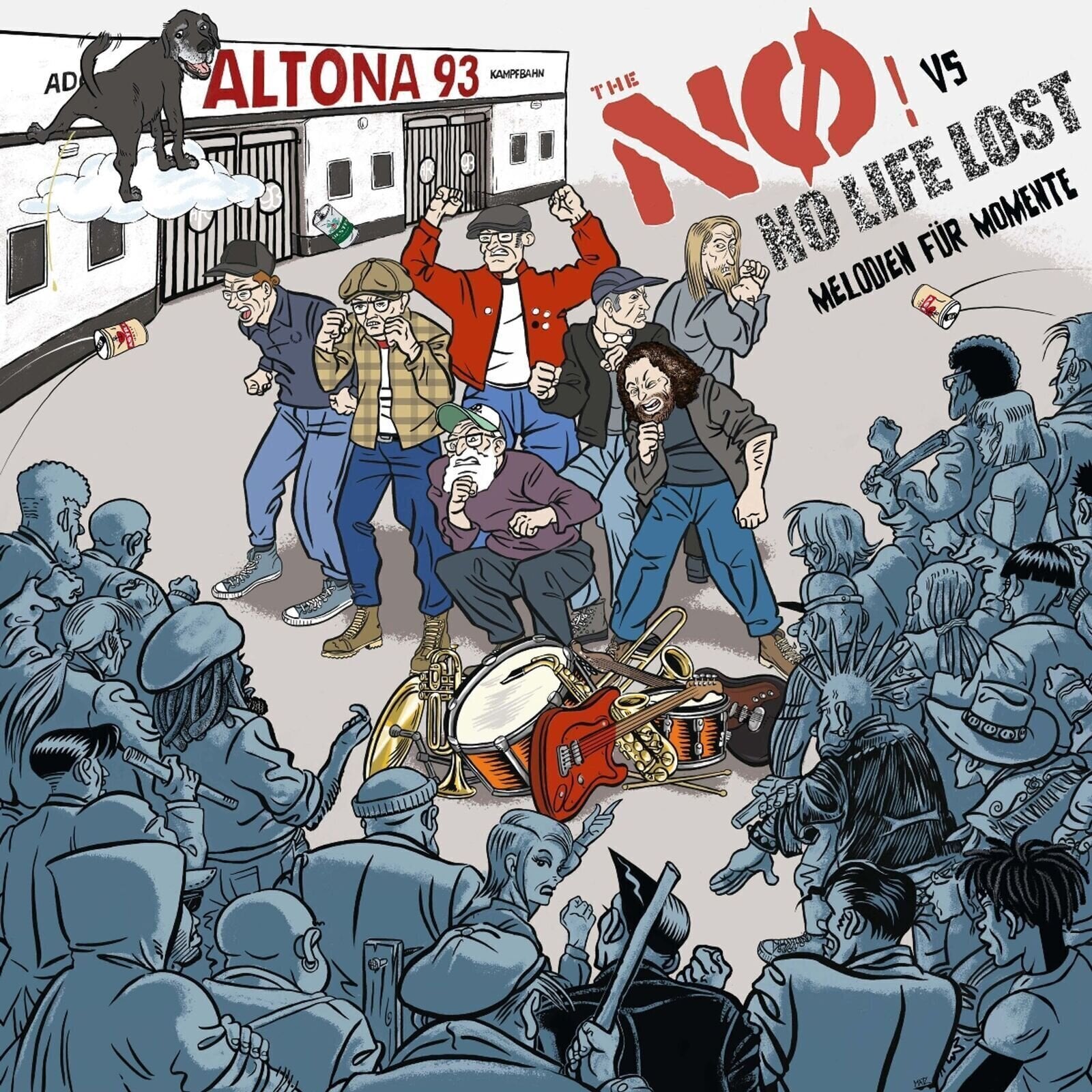 Vinilinė plokštelė The Nø & No Life Lost - The NØ! vs. No Life Lost - Melodien Für Momente (LP)