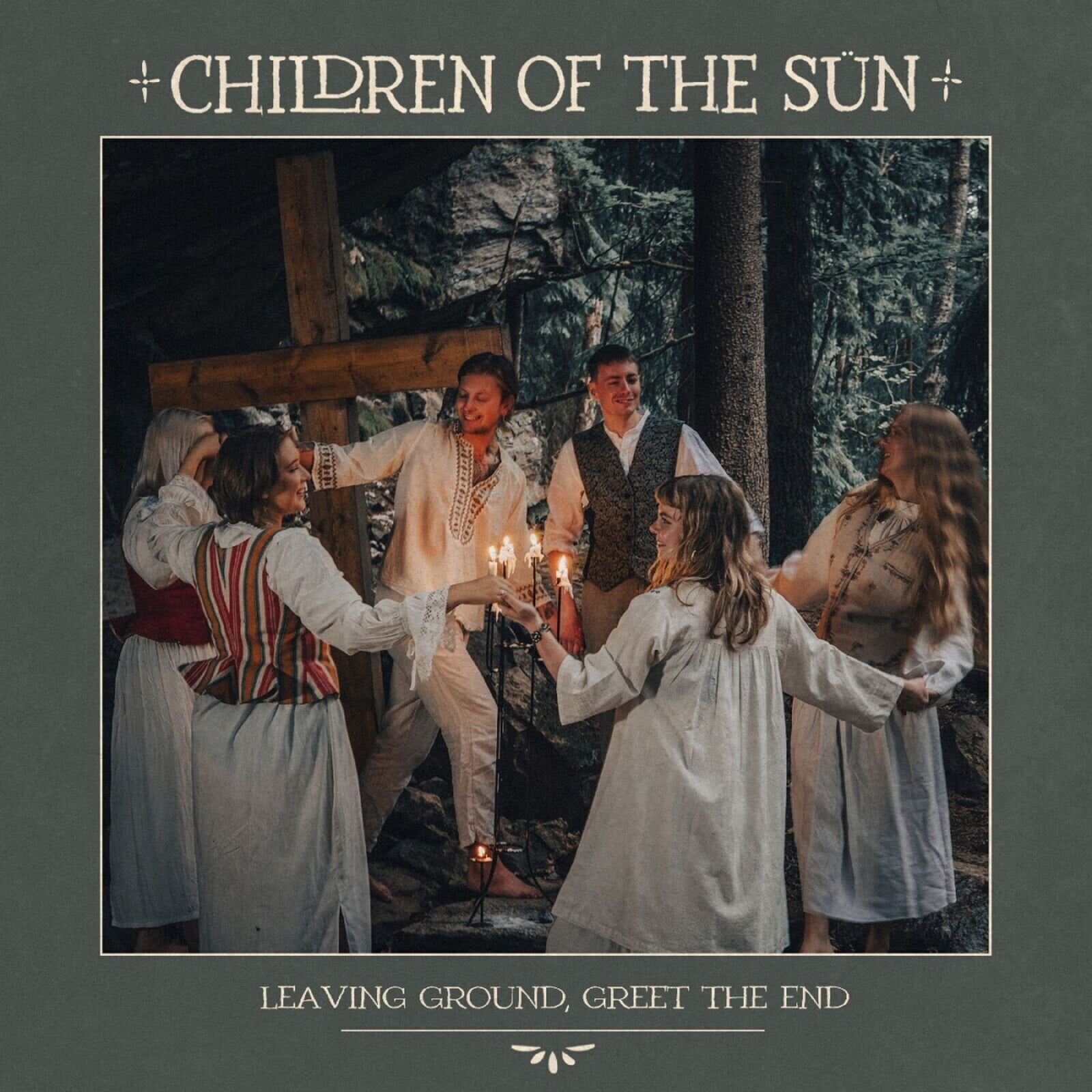 Vinyl Record Children Of The Sün - Leaving Ground, Greet The End (Coloured) (LP)