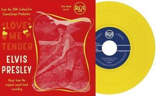 Vinyl Record Elvis Presley - Love Me Tender (Limited Edition) (Yellow Translucent Coloured) (EP)